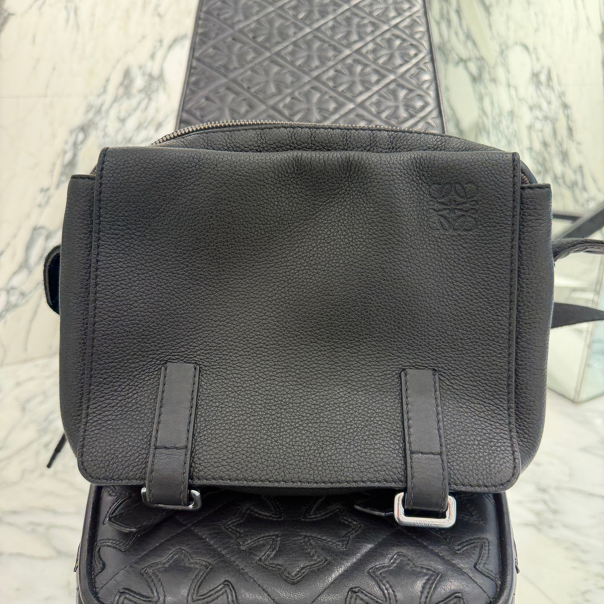 LOEWE 2023AW Military Messenger Shoulder Bag XS ロエベ ミリタリー メッセンジャー ショルダーバッグ XS