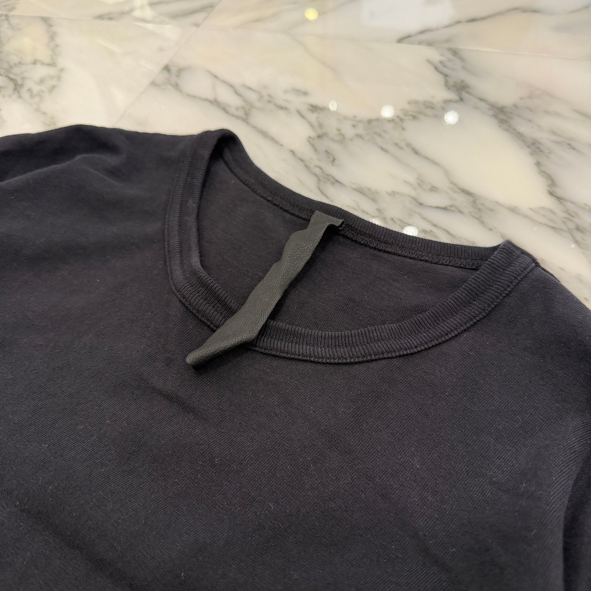 CHROME HEARTS Y NOT Vertical Logo Embroidery Long Sleeve Tee Size L クロムハーツ ワイノット ヴァーティカルロゴ刺繍 ロングスリーブTシャツ サイズL