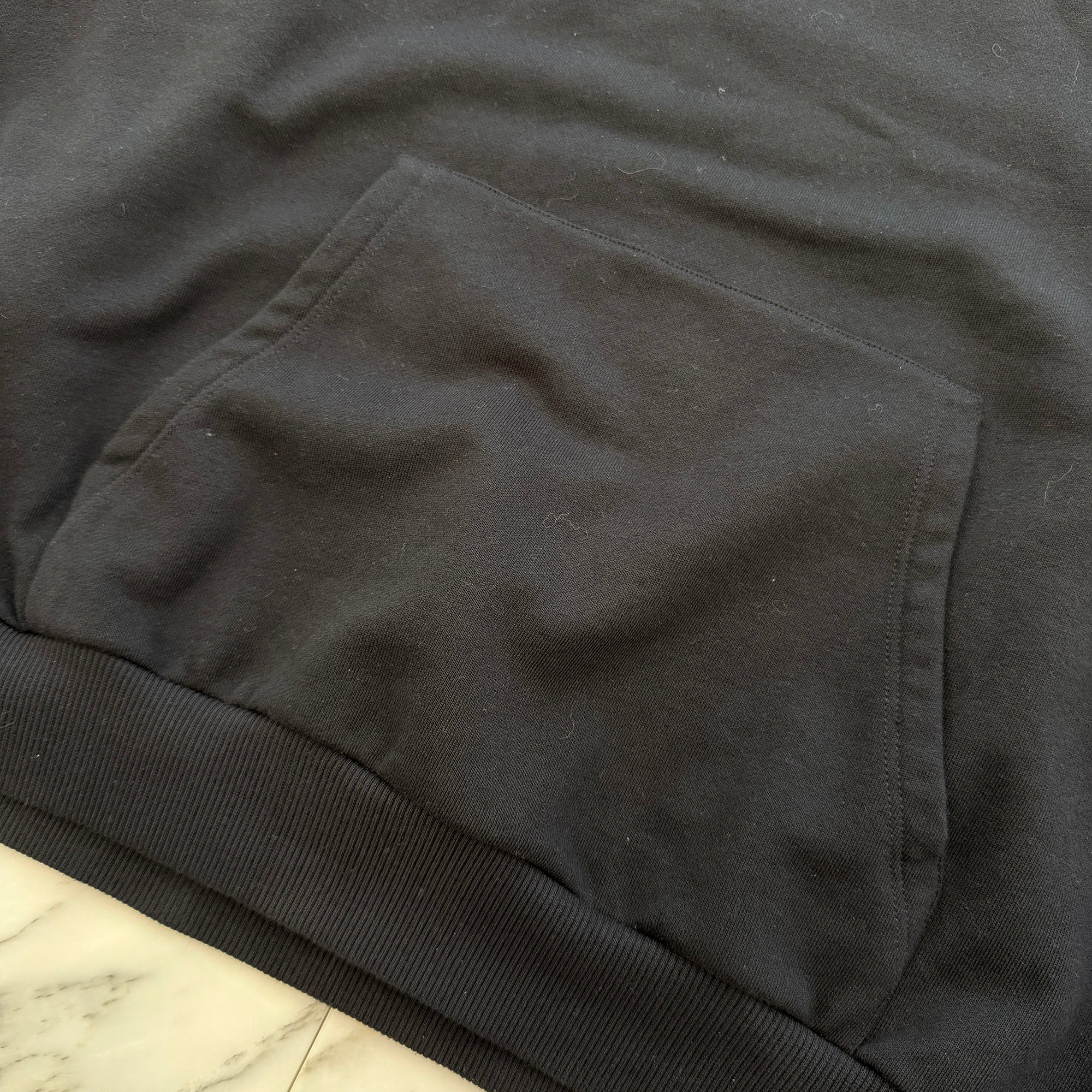 CELINE 2021SS Logo Print Cotton Fleece Loose Hoodie 2Y321670Q Size M セリーヌ ロゴプリント コットンフリース ルーズ フーディ サイズM