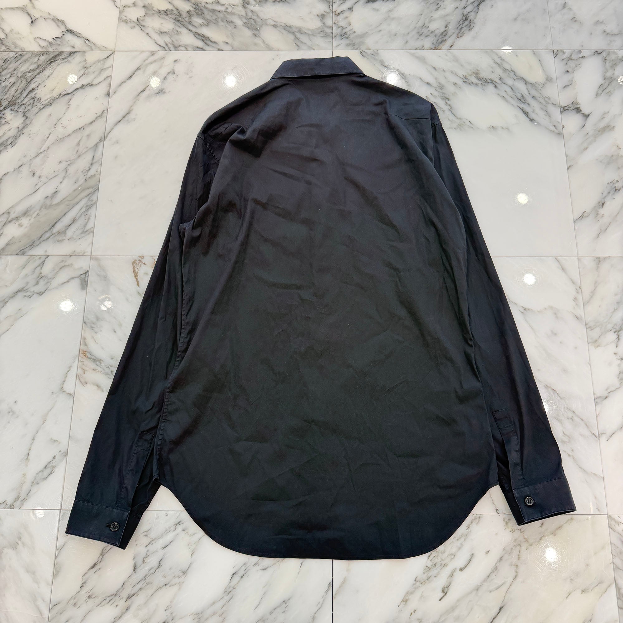 DIOR 2014AW Bee Bijou Dress Shirt 433C529W1535 Size 39 ディオール ビー ビジュー ドレスシャツ サイズ39