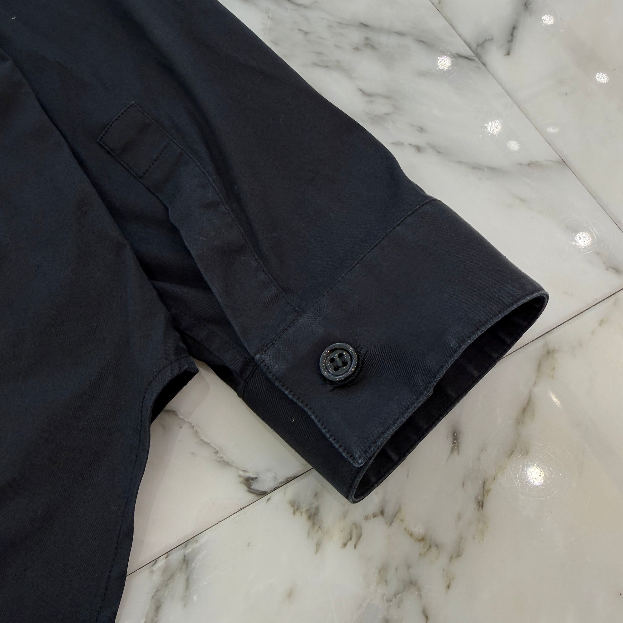 DIOR 2014AW Bee Bijou Dress Shirt 433C529W1535 Size 39 ディオール ビー ビジュー ドレスシャツ サイズ39