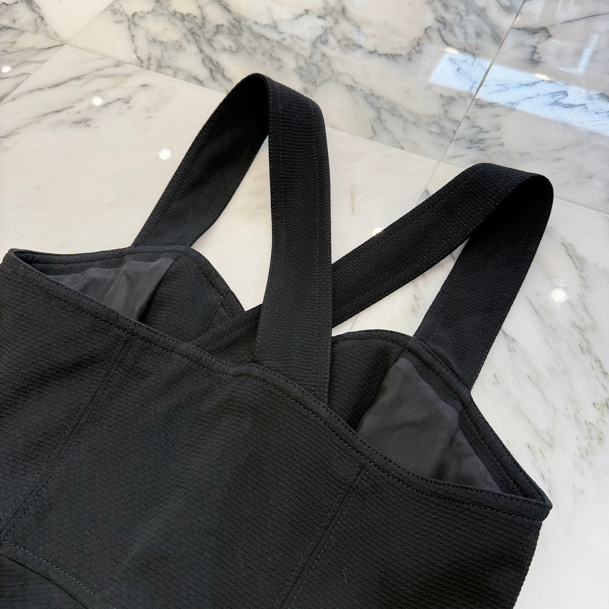 LOUIS VUITTON 2024SS Zigzag Body Dress FQRO52 サイズ38 ルイヴィトン ジグザグボディ ドレス サイズ38