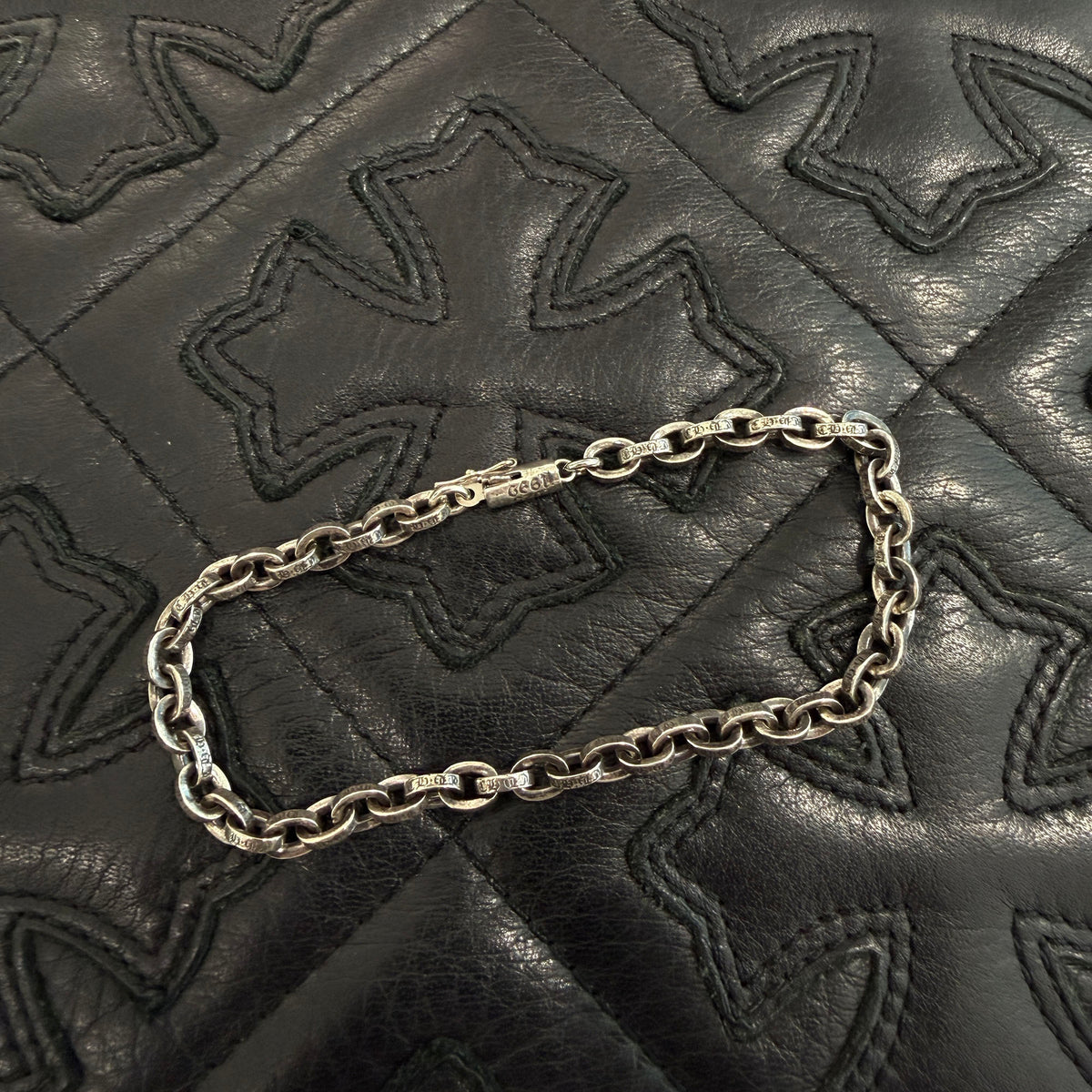 CHROME HEARTS Paper Chain Bracelet Size 8 Inch クロムハーツ 