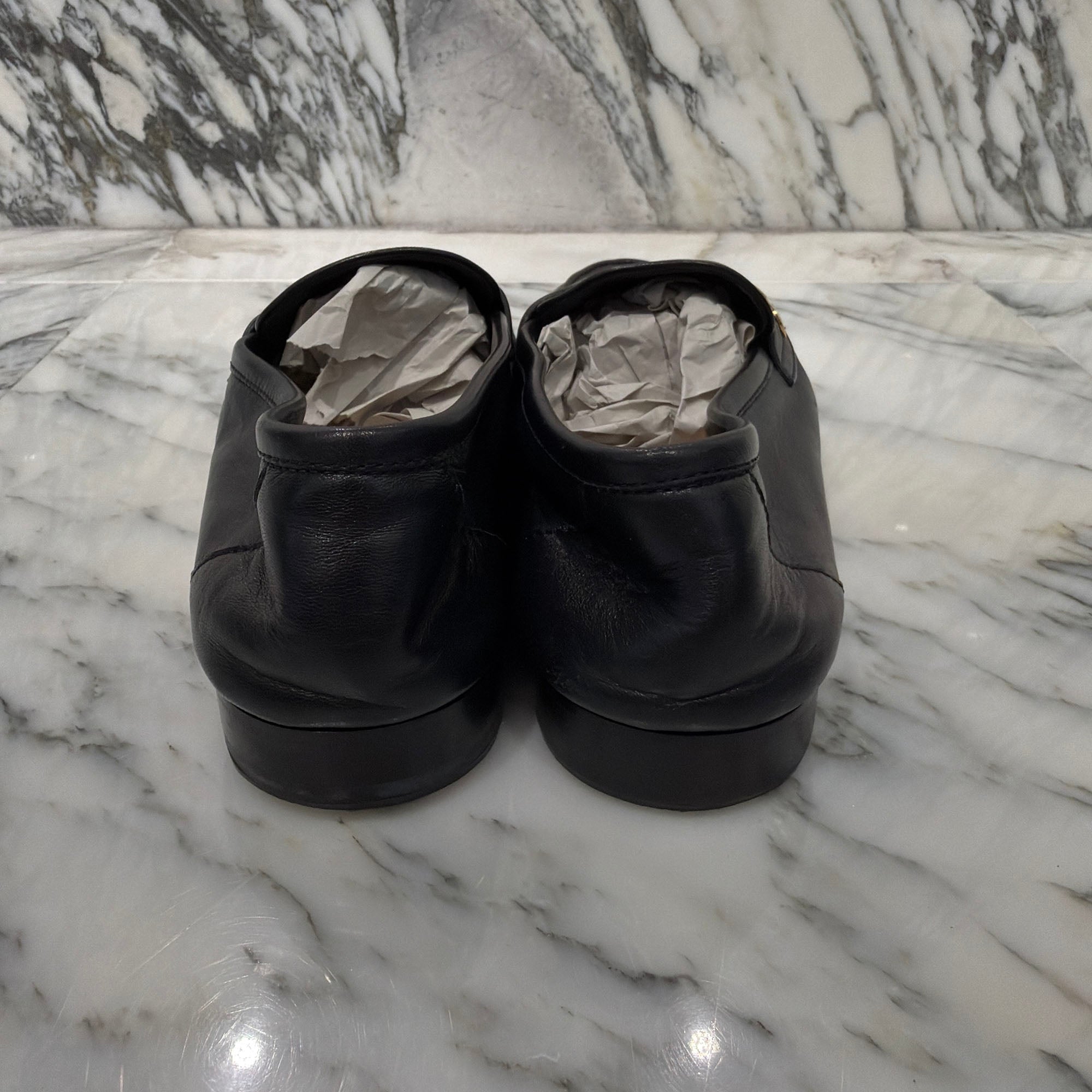 38.5シャネルCHANELパンプス24.5ココマーク黒ブラック CHANEL (約24.0 38.5シャネルCHANELパンプス24.5ココマーク黒ブラック CHANEL (約24.0