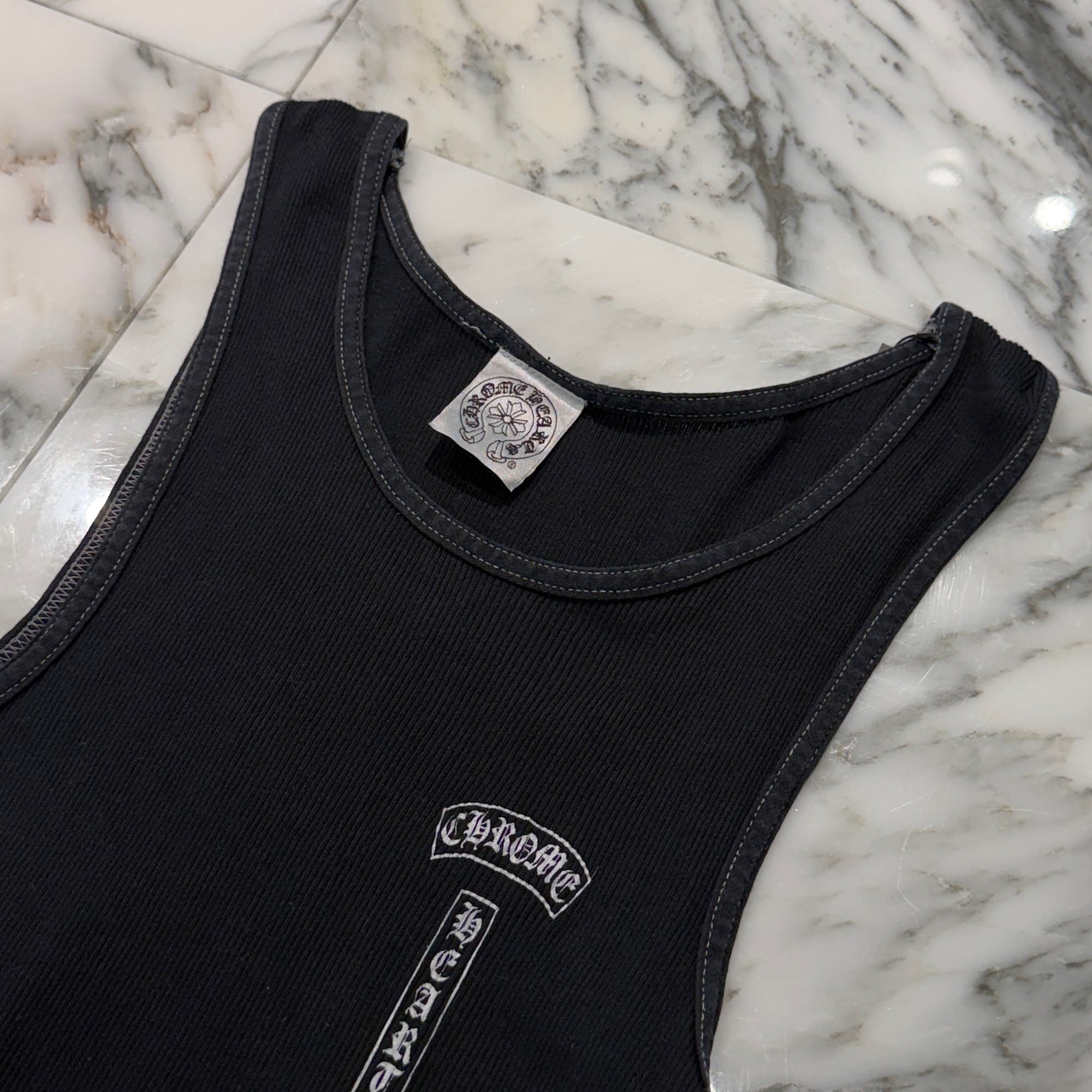 CHROME HEARTS OLD Celtic Cross Print Tank Top Size M クロムハーツ オールド ケルティッククロス プリント タンクトップ サイズM