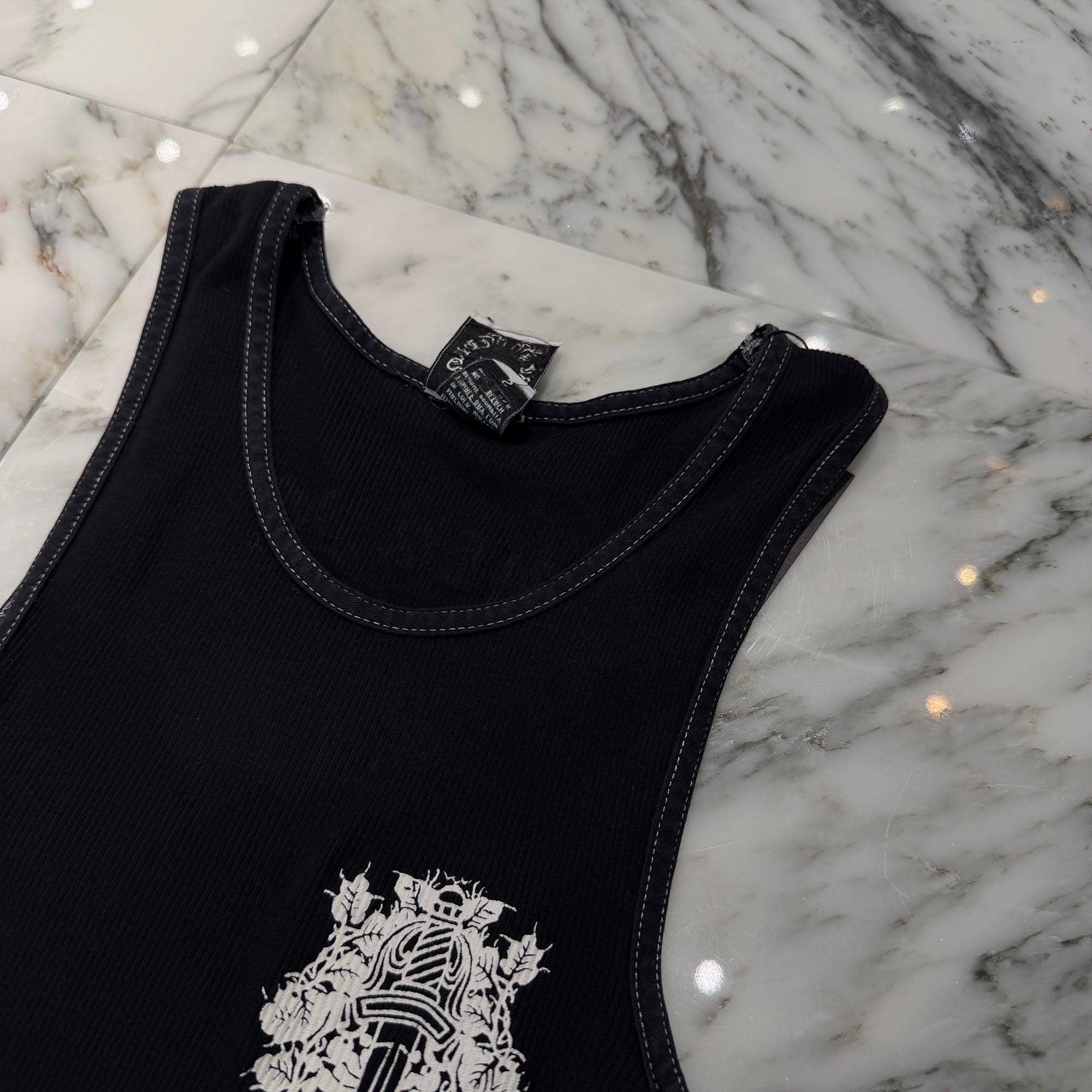 CHROME HEARTS OLD Los Angeles Limited Horseshoe Print Tank Top Size S クロムハーツ オールド ロサンジェルス限定 ホースシュー プリント タンクトップ サイズS