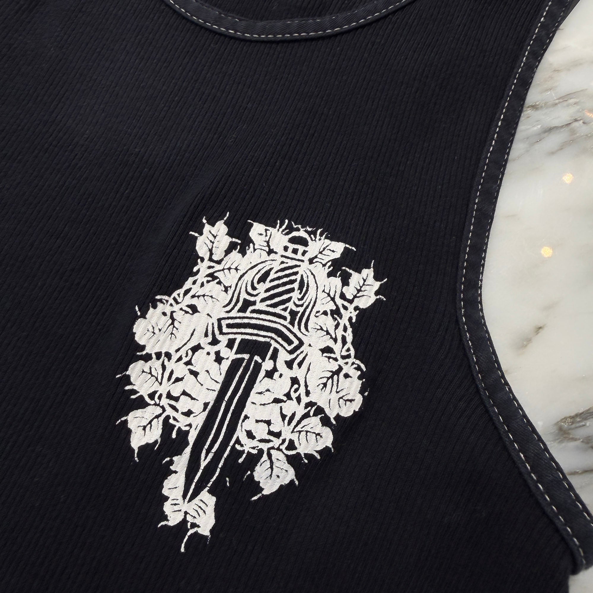 CHROME HEARTS OLD Los Angeles Limited Horseshoe Print Tank Top Size S クロムハーツ オールド ロサンジェルス限定 ホースシュー プリント タンクトップ サイズS