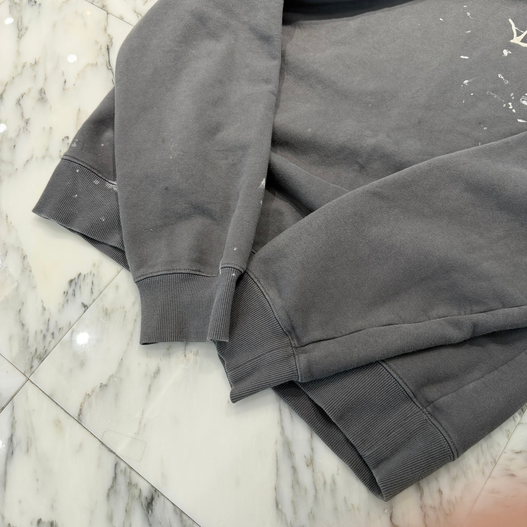 DIOR × Travis Scott 2022AW Cactus Jack Logo Embroidery Oversized Crewneck Sweatshirt 283J679A0531 Size L ディオール × トラヴィススコット カクタスジャック ロゴ刺繍 オーバーサイズ  クルーネック スウェットシャツ サイズL