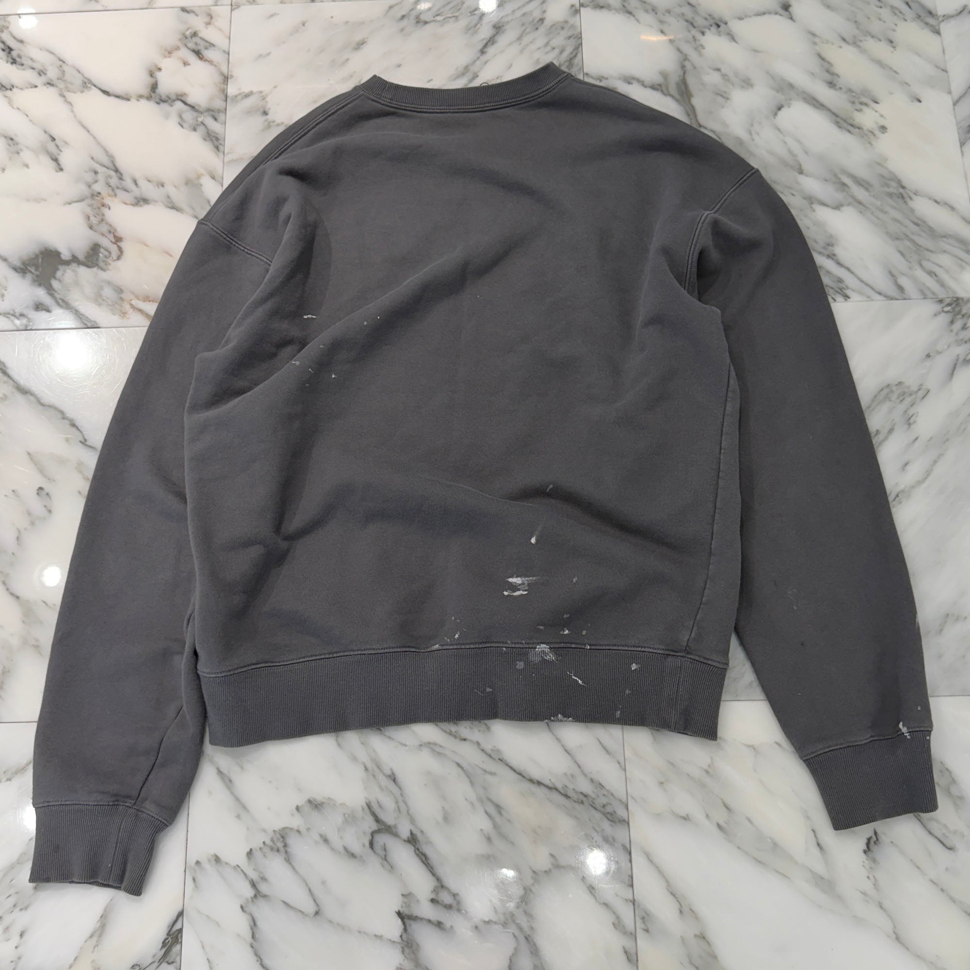 DIOR × Travis Scott 2022AW Cactus Jack Logo Embroidery Oversized Crewneck Sweatshirt 283J679A0531 Size L ディオール × トラヴィススコット カクタスジャック ロゴ刺繍 オーバーサイズ  クルーネック スウェットシャツ サイズL