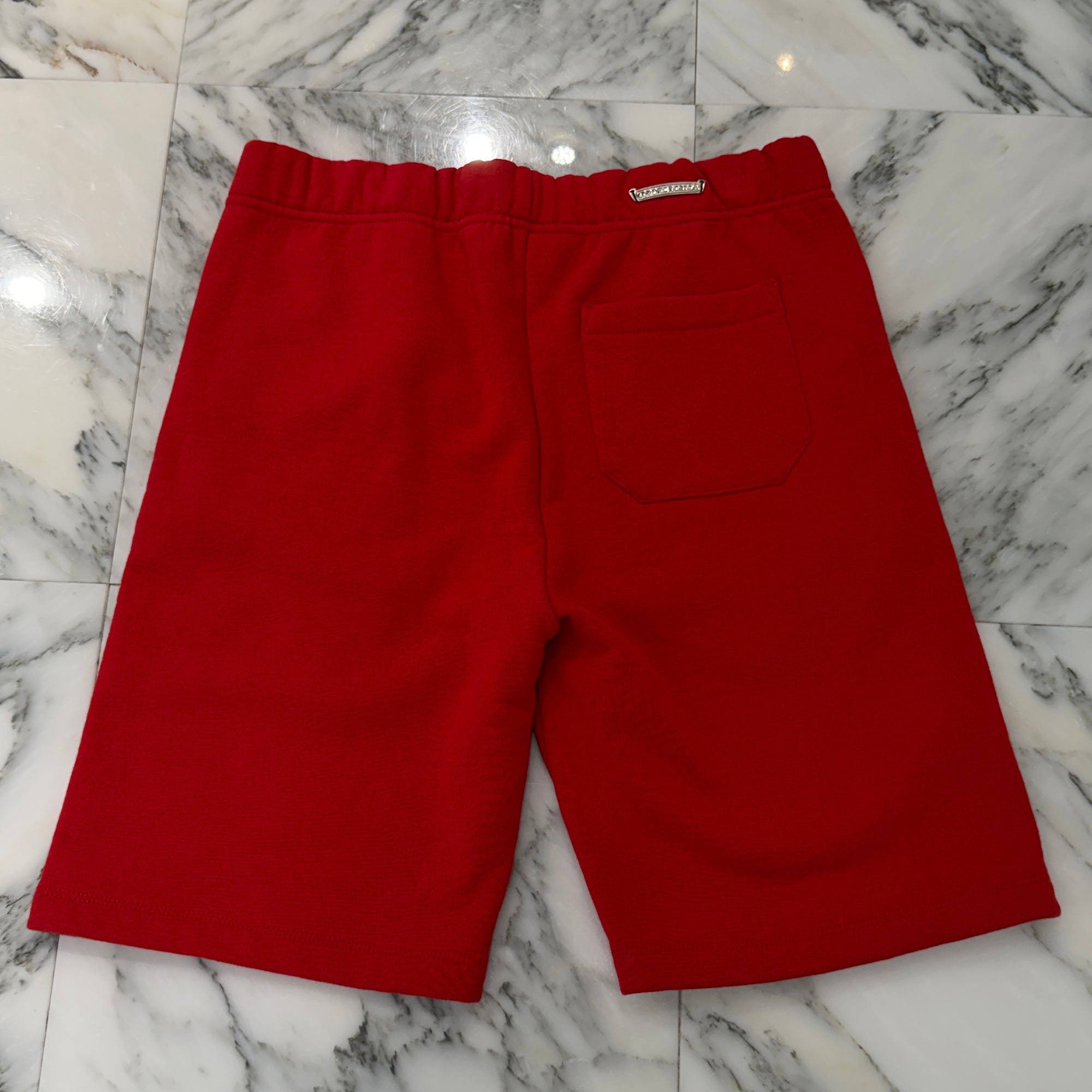 CHROME HEARTS Y NOT Cemetery Cross Sweat Shorts Size L クロムハーツ ワイノットセメタリークロススウェットショーツ サイズL