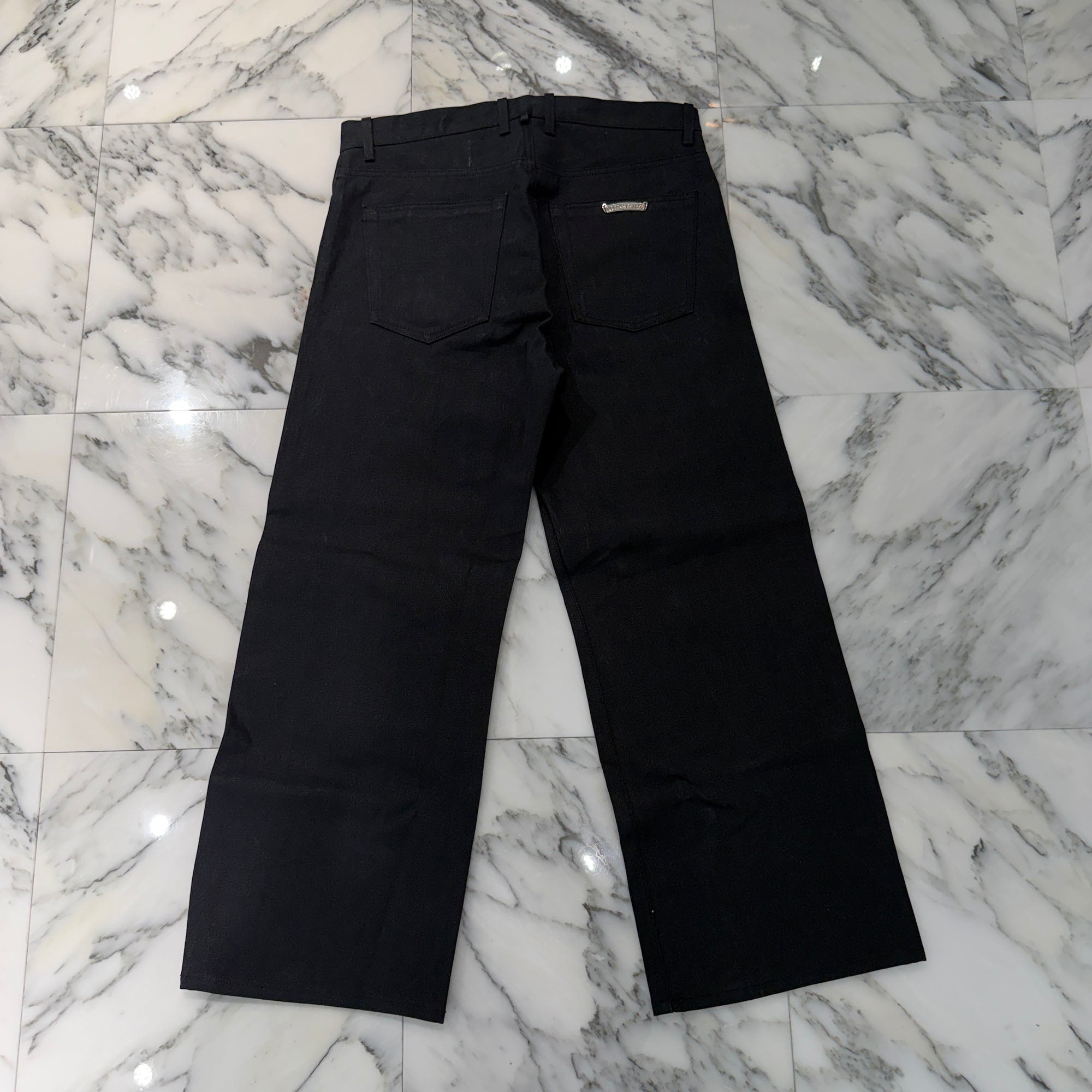 CHROME HEARTS KS FIT Cross Ball Button Denim Pants Size 34 クロムハーツ KSフィット クロスボールボタン デニムパンツ サイズ34