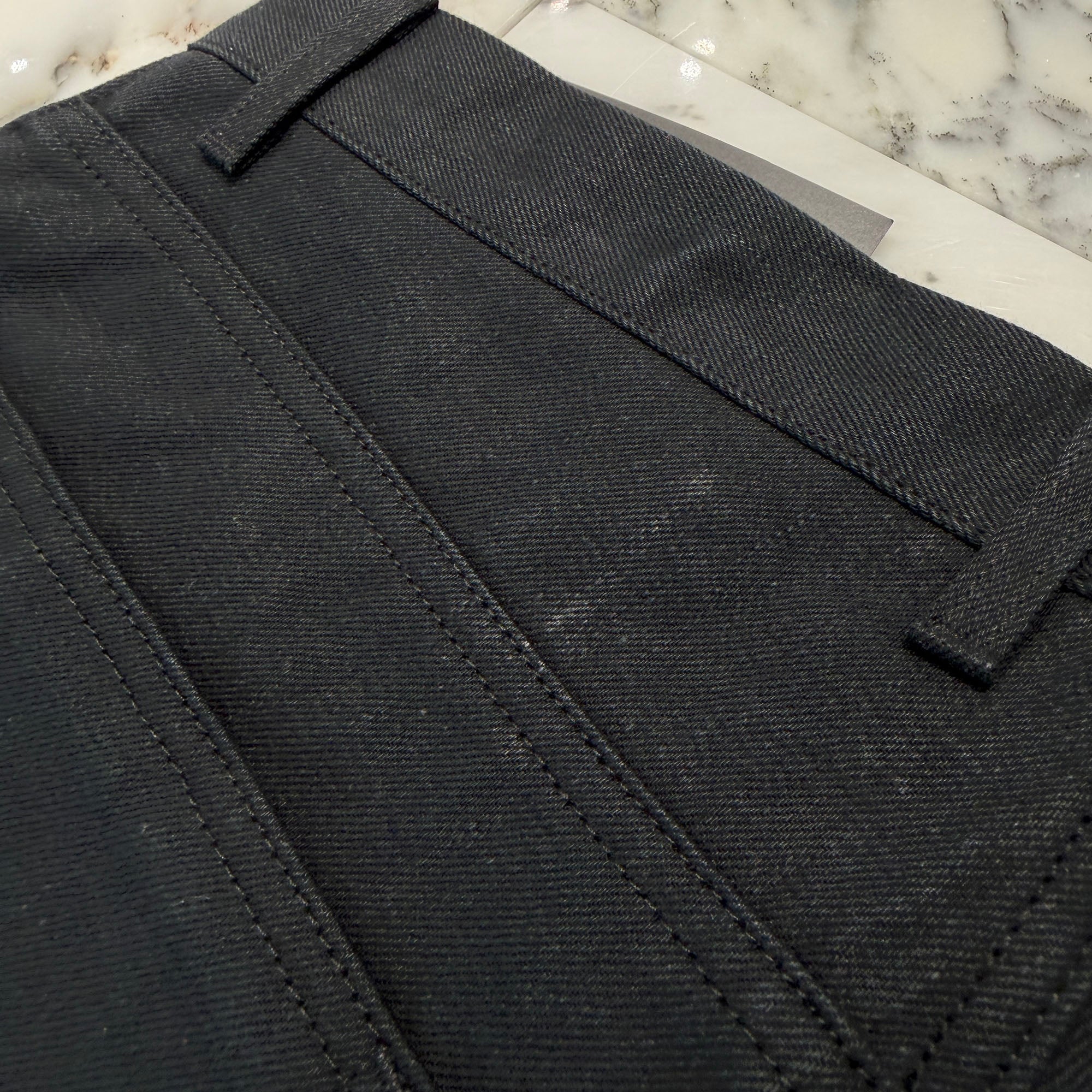 CHROME HEARTS KS FIT Cross Ball Button Denim Pants Size 34 クロムハーツ KSフィット クロスボールボタン デニムパンツ サイズ34