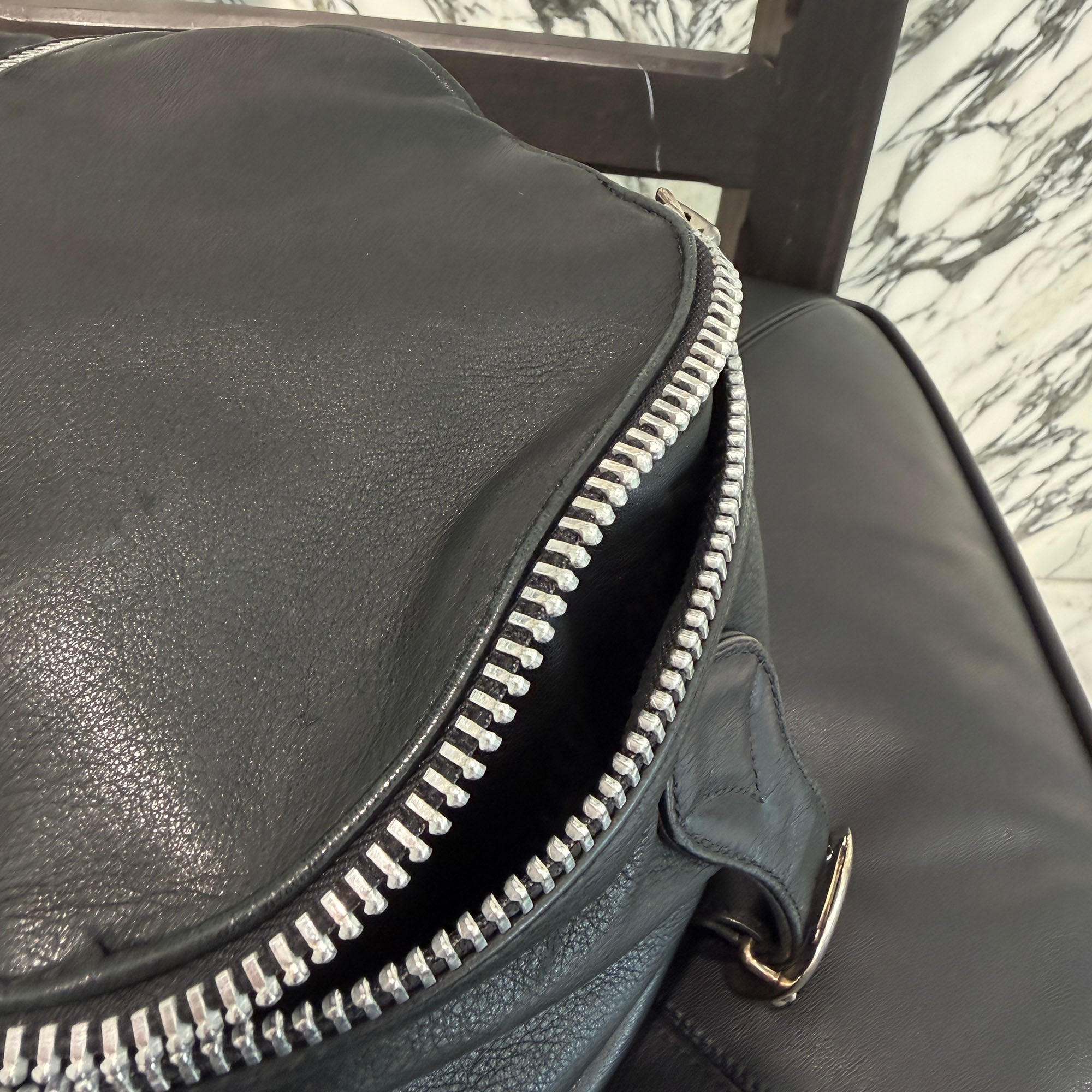 CHROME HEARTS SNAT PACK Leather Shoulder Bag Extra Large クロムハーツ スナットパック レザー ショルダーバッグ エクストララージ