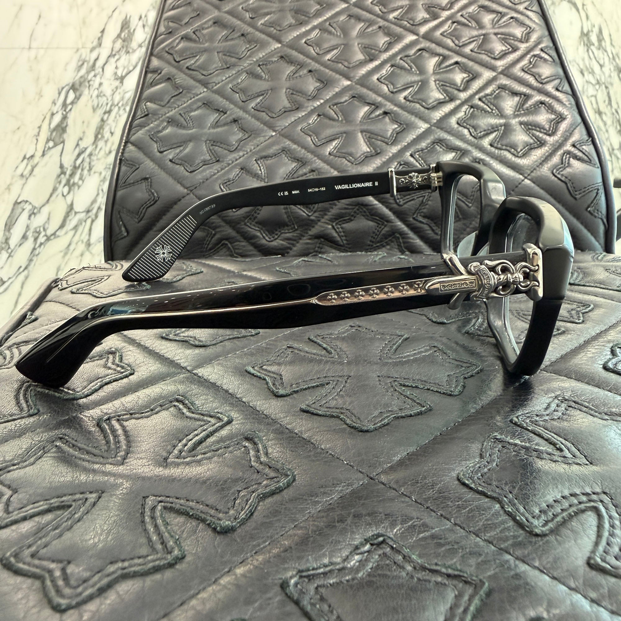 CHROME HEARTS VAGILLIONARE II Sunglasses 54□19-152 クロムハーツ バジリオネア II サングラス 54□19-152