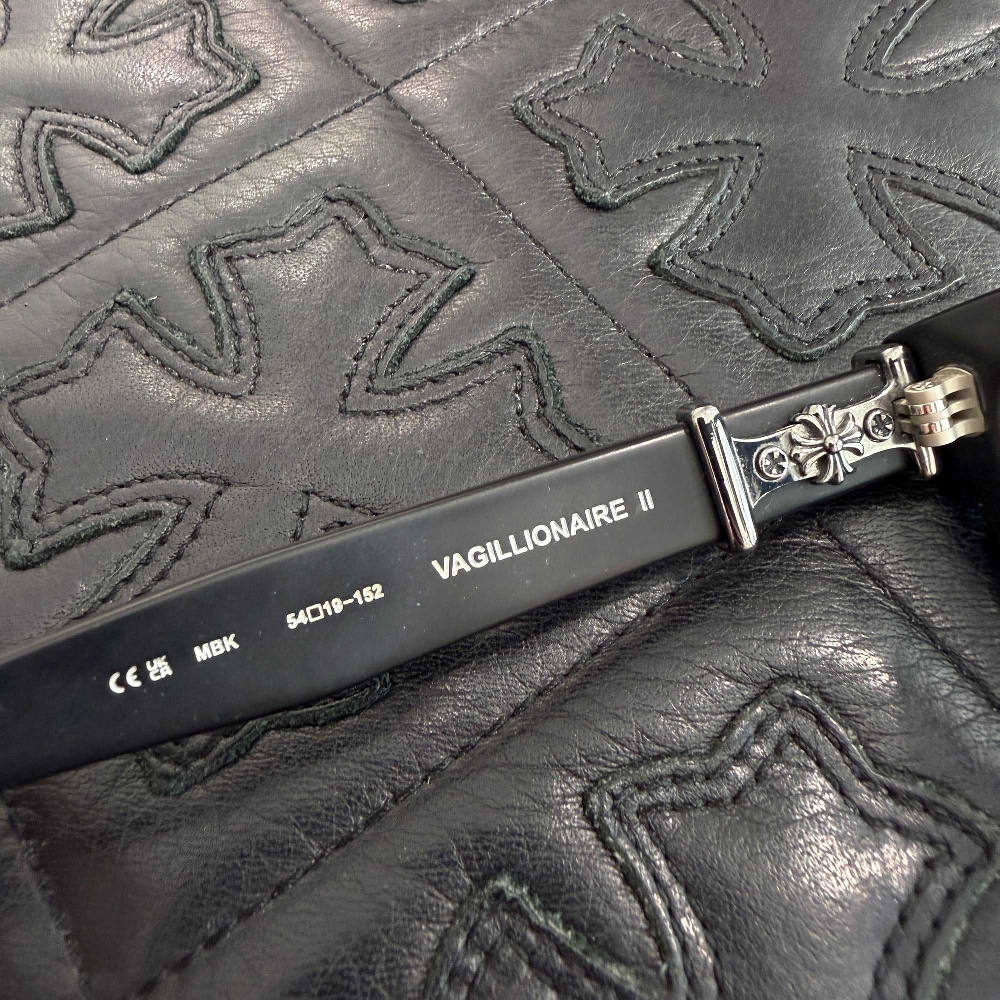 CHROME HEARTS VAGILLIONARE II Sunglasses 54□19-152 クロムハーツ バジリオネア II サングラス 54□19-152