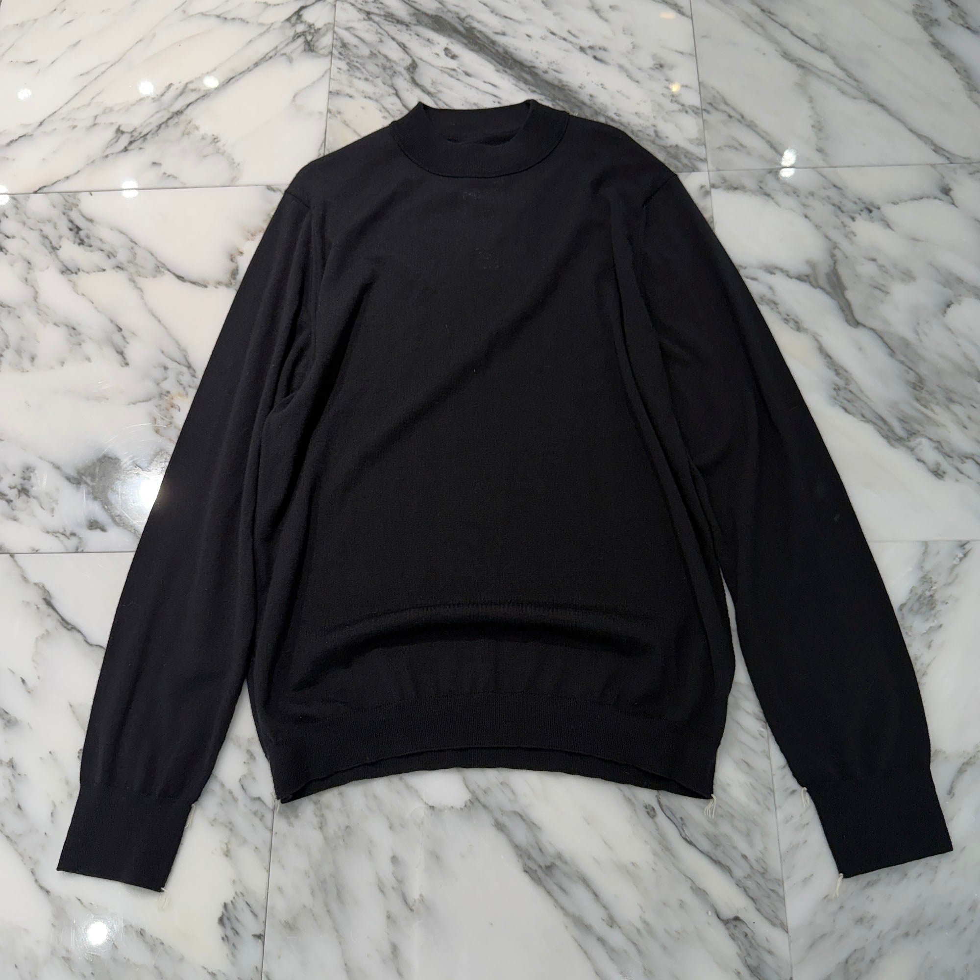 Maison Margiela 2023AW Work in Progress Crew Neck Knit Sweater S51HL0016 M13057 Size M メゾンマルジェラ ワークインプログレス クルーネック ニットセーター サイズ M