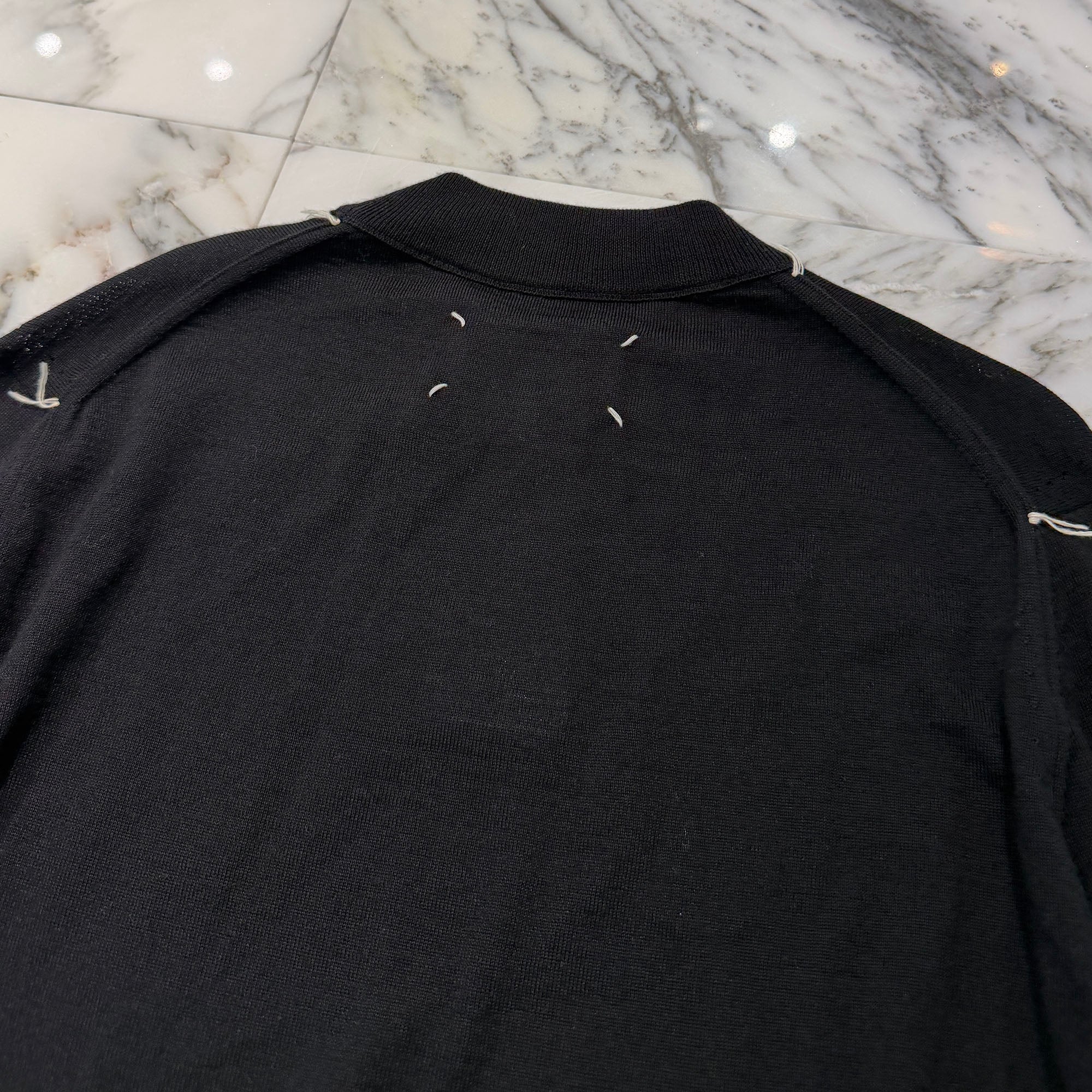 Maison Margiela 2023AW Work in Progress Crew Neck Knit Sweater S51HL0016 M13057 Size M メゾンマルジェラ ワークインプログレス クルーネック ニットセーター サイズ M