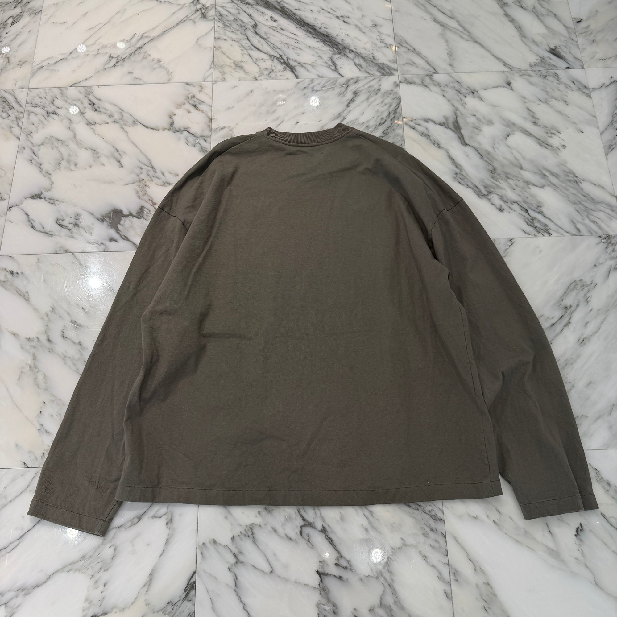 JIL SANDER 2022AW Logo Print Long Sleeve Tee J22GC0136 J20215 Size XXL ジルサンダー ロゴプリント ロングスリーブ Tシャツ サイズXXL