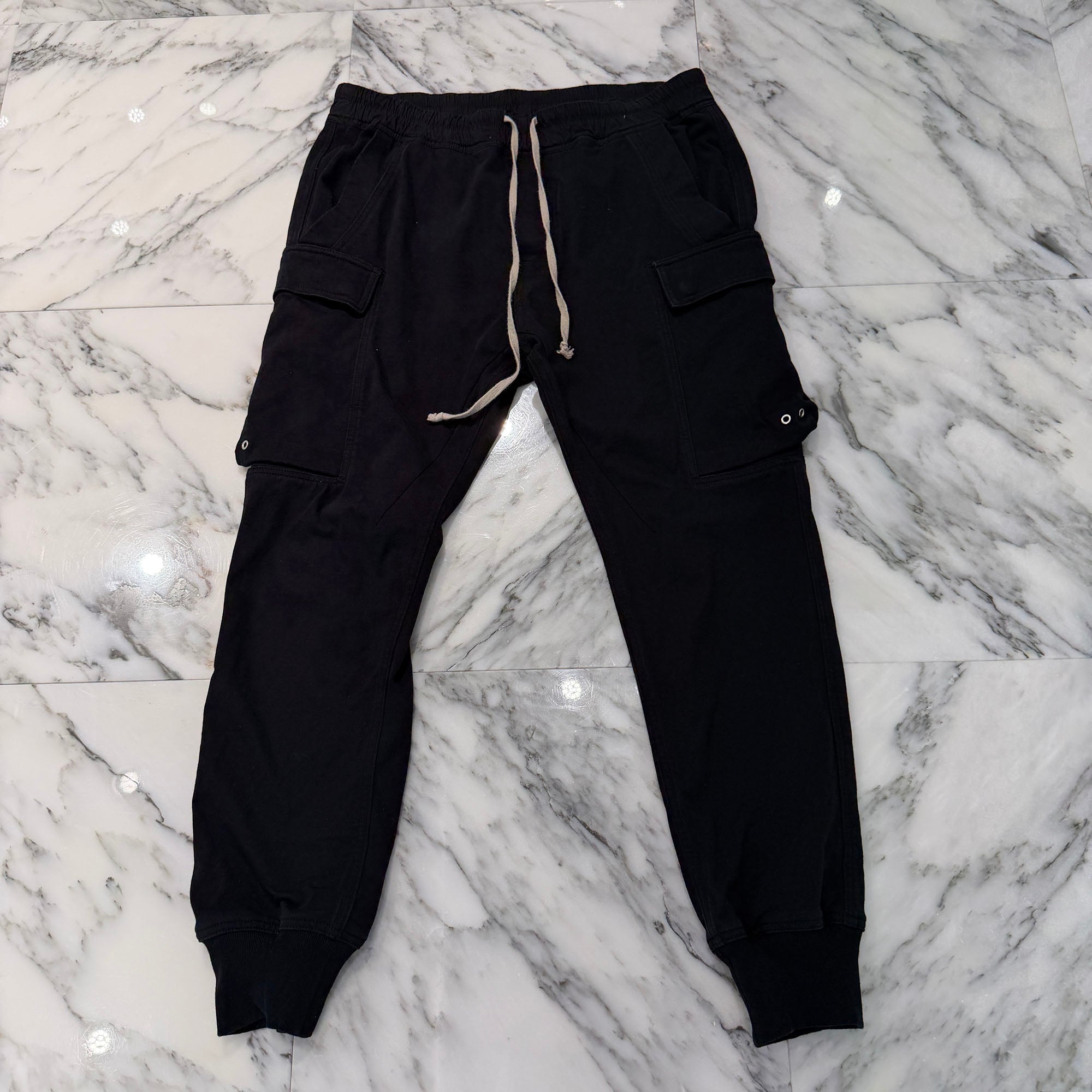 Rick Owens 2019AW Rally Cargo Jogger Pants  RU19F4396-BA Size 44 リックオウエンス ラリー カーゴジョガーパンツ サイズ44