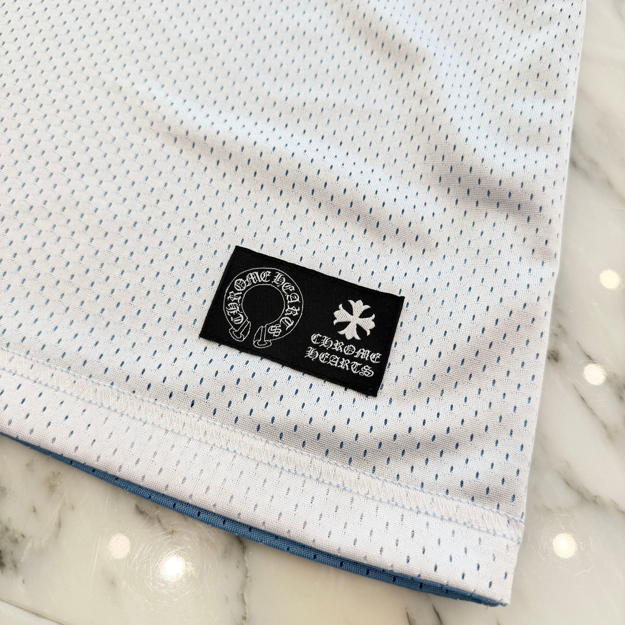 CHROME HEARTS Mesh Warm Up Jersey Size L クロムハーツ メッシュウォームアップジャージー サイズL