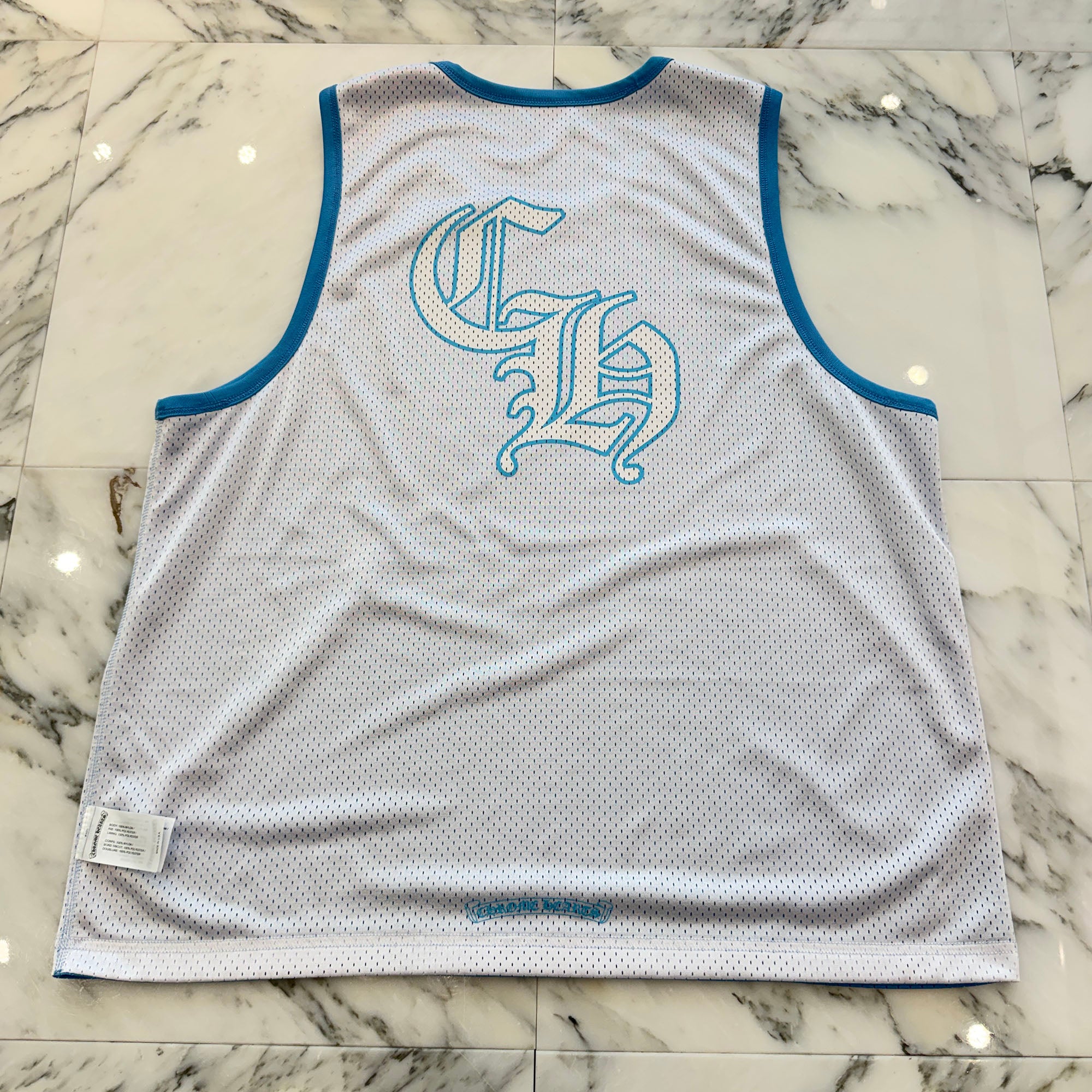 CHROME HEARTS Mesh Warm Up Jersey Size L クロムハーツ メッシュウォームアップジャージー サイズL