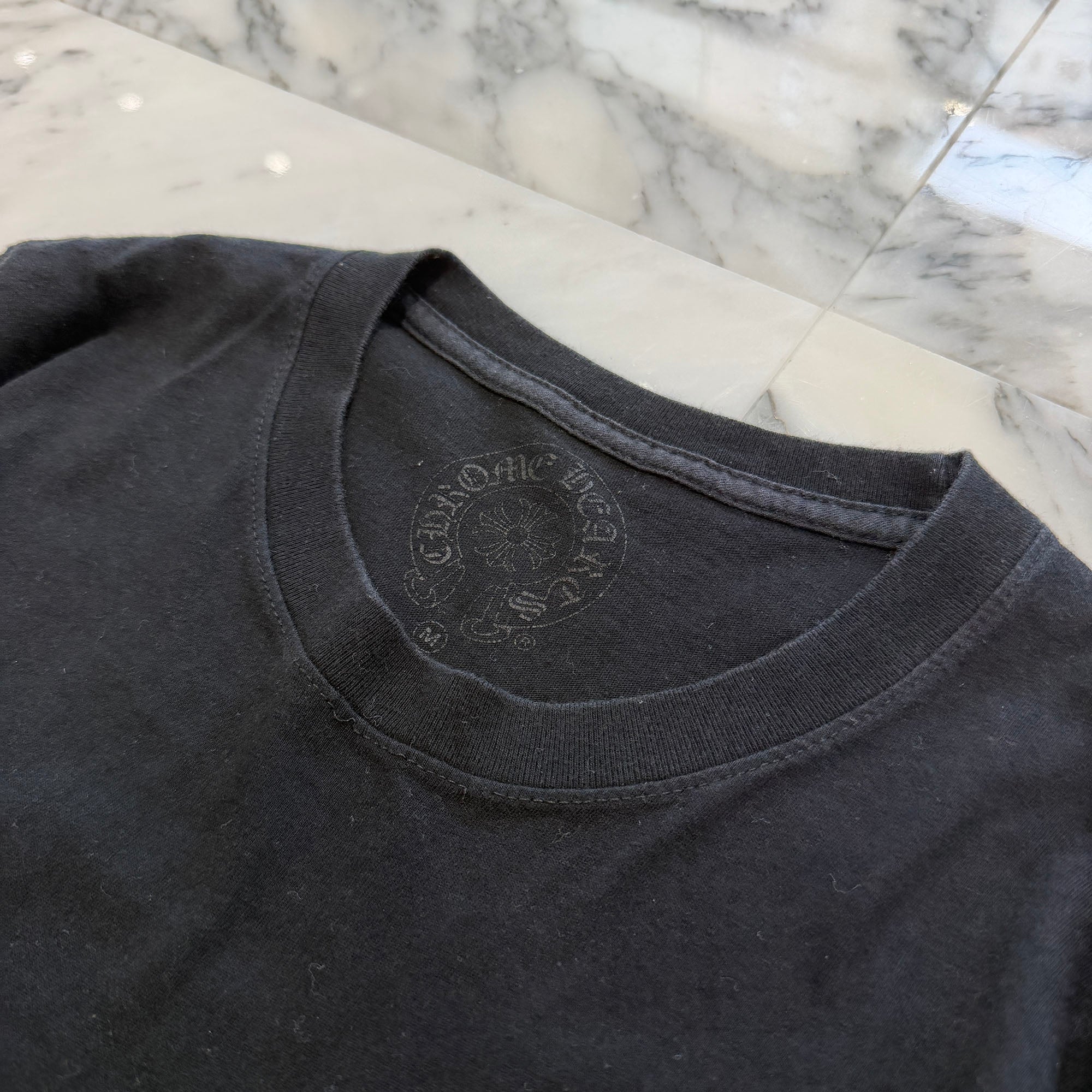CHROME HEARTS Back Scroll Fuck You Long Sleeve Tee Size M クロムハーツ バックスクロール ファックユー ロングスリーブ Tシャツ サイズM
