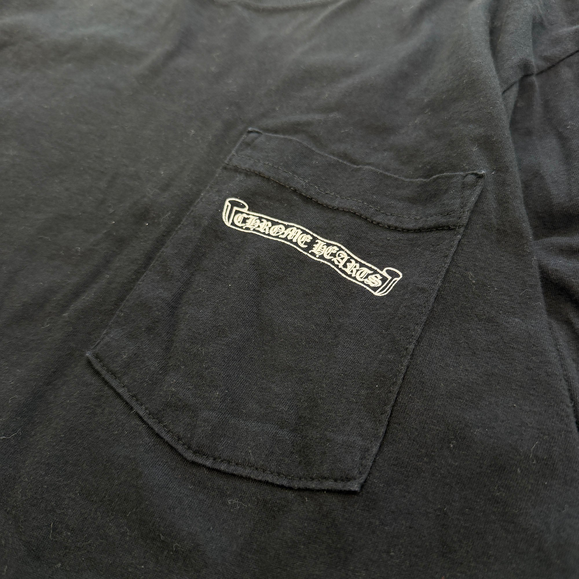 CHROME HEARTS Back Scroll Fuck You Long Sleeve Tee Size M クロムハーツ バックスクロール ファックユー ロングスリーブ Tシャツ サイズM