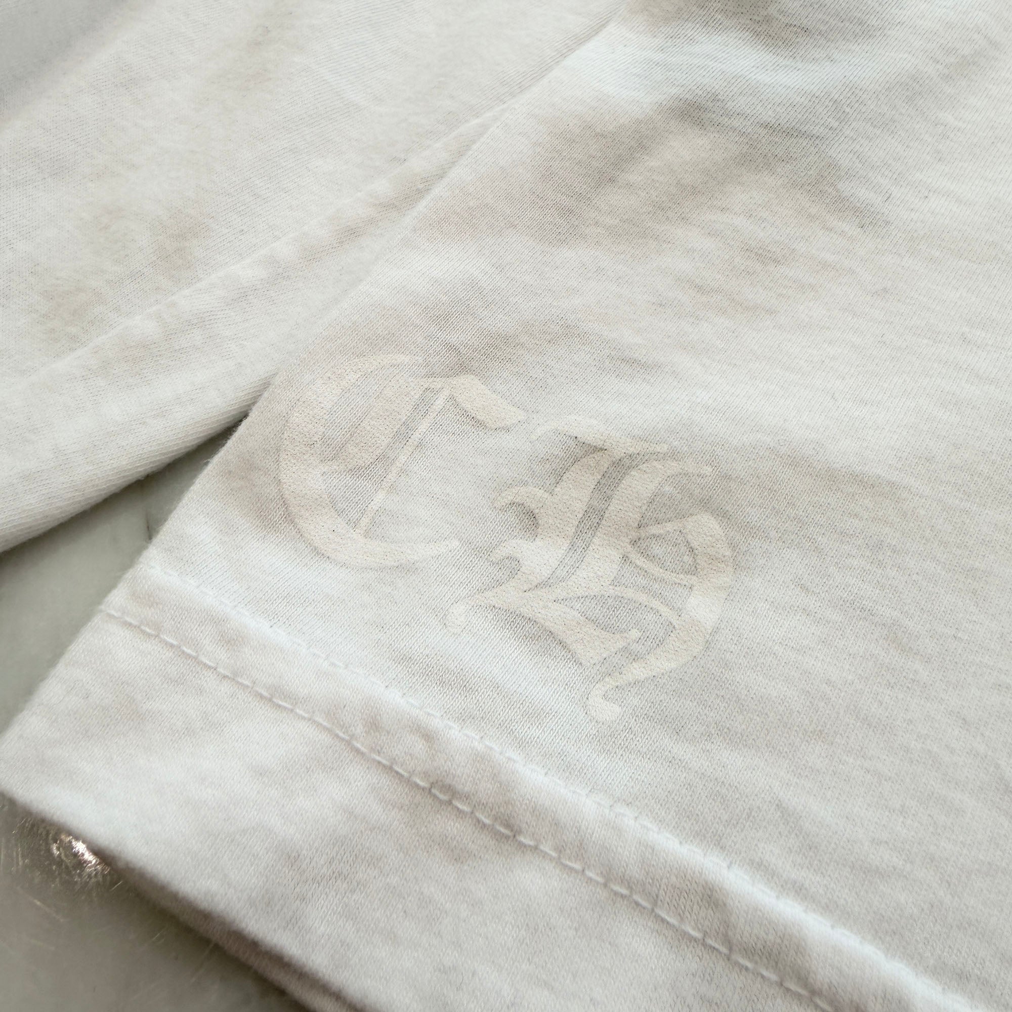 CHROME HEARTS Old English Neck Logo Neon Yellow Long Sleeve Tee Size L クロムハーツ オールドイングリッシュネックロゴネオンイエローロングスリーブTシャツ サイズL