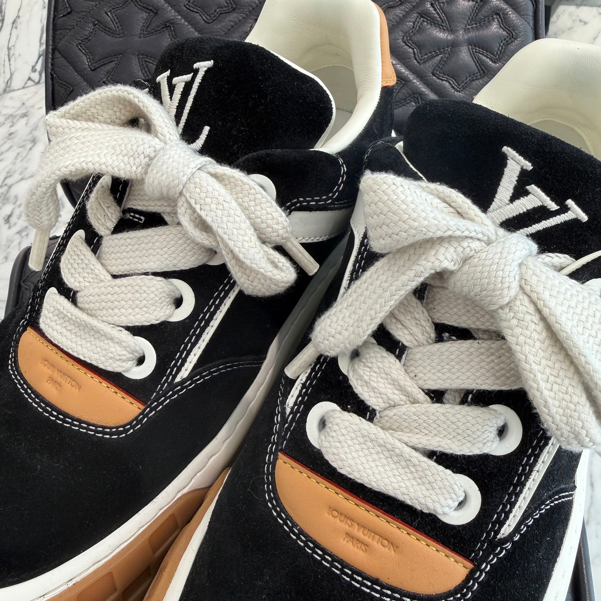 LOUIS VUITTON LV Tilted Sneaker 1AJ736 Size US9 (約28.0cm) ルイ