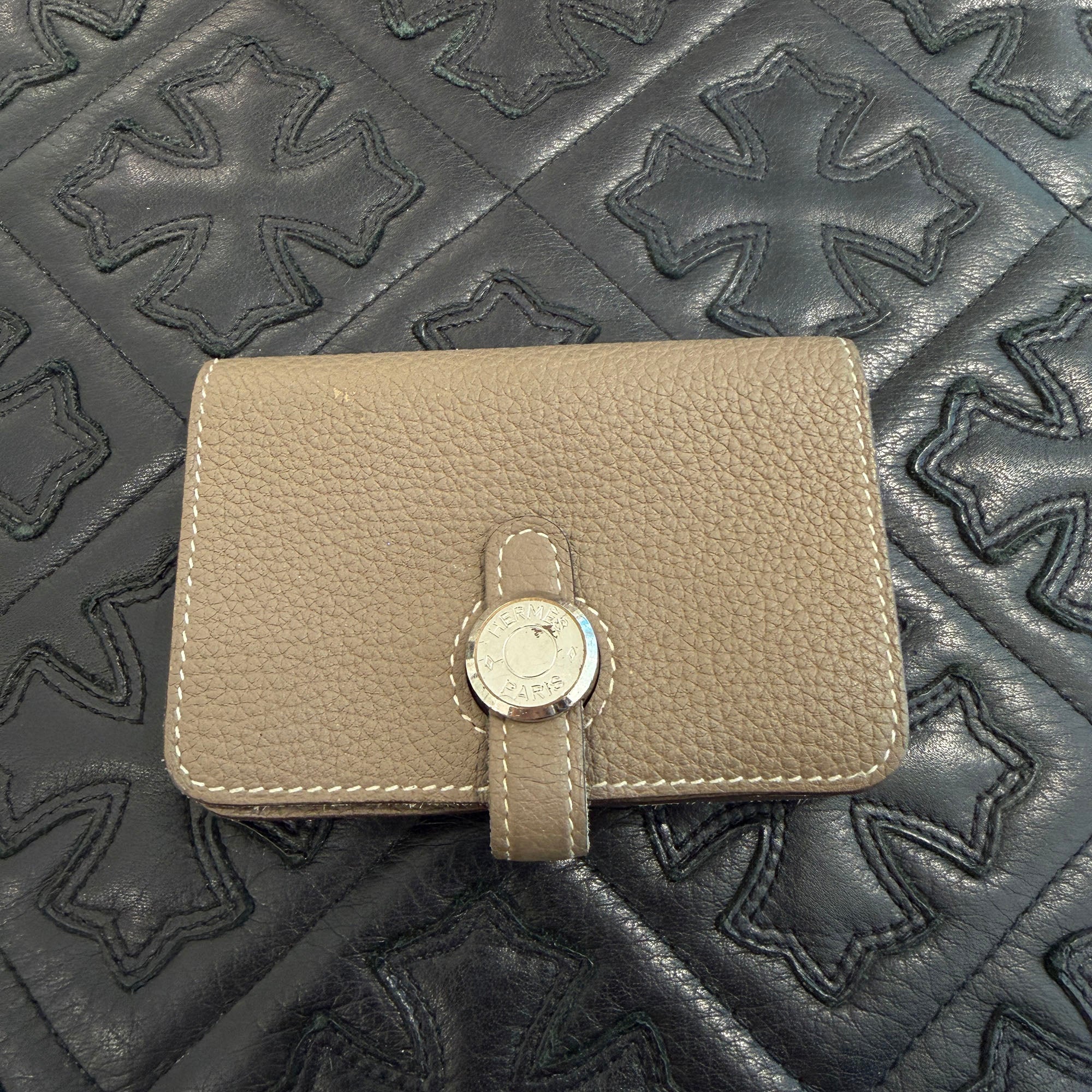 HERMES Dogon Card Wallet "Etoupe" X刻印 エルメス ドゴン カードウォレット "エトゥープ" X刻印