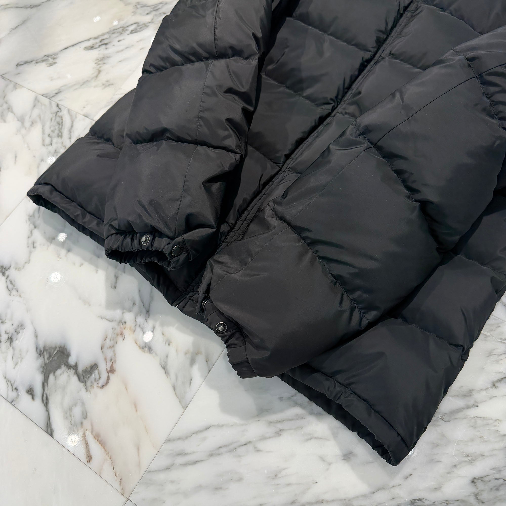 PRADA Triangle Logo Plate Down jacket SGY091 R132 1060 Size 58 プラダ トライアングルロゴ プレート ダウンジャケット サイズ58