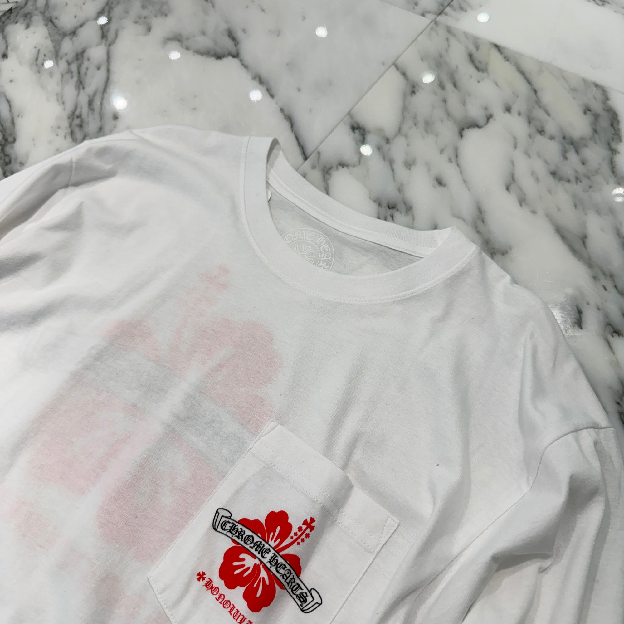 CHROME HEARTS Honolulu Limited Back Scroll Logo Long Sleeve Tee Size L クロムハーツ ホノルル限定 バックスクロールロゴ ロングスリーブTシャツ サイズL