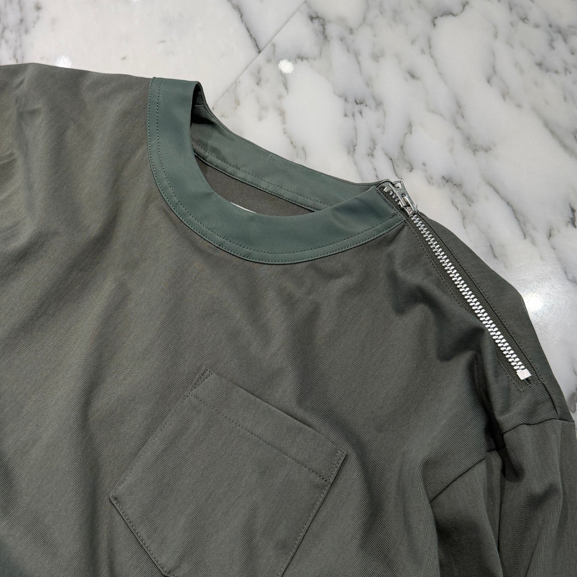 sacai 2023SS Cotton Jersey Long Sleeve Tee 24-03568M Size 1 サカイ コットン ジャージー ロングスリーブ Ｔシャツ サイズ1
