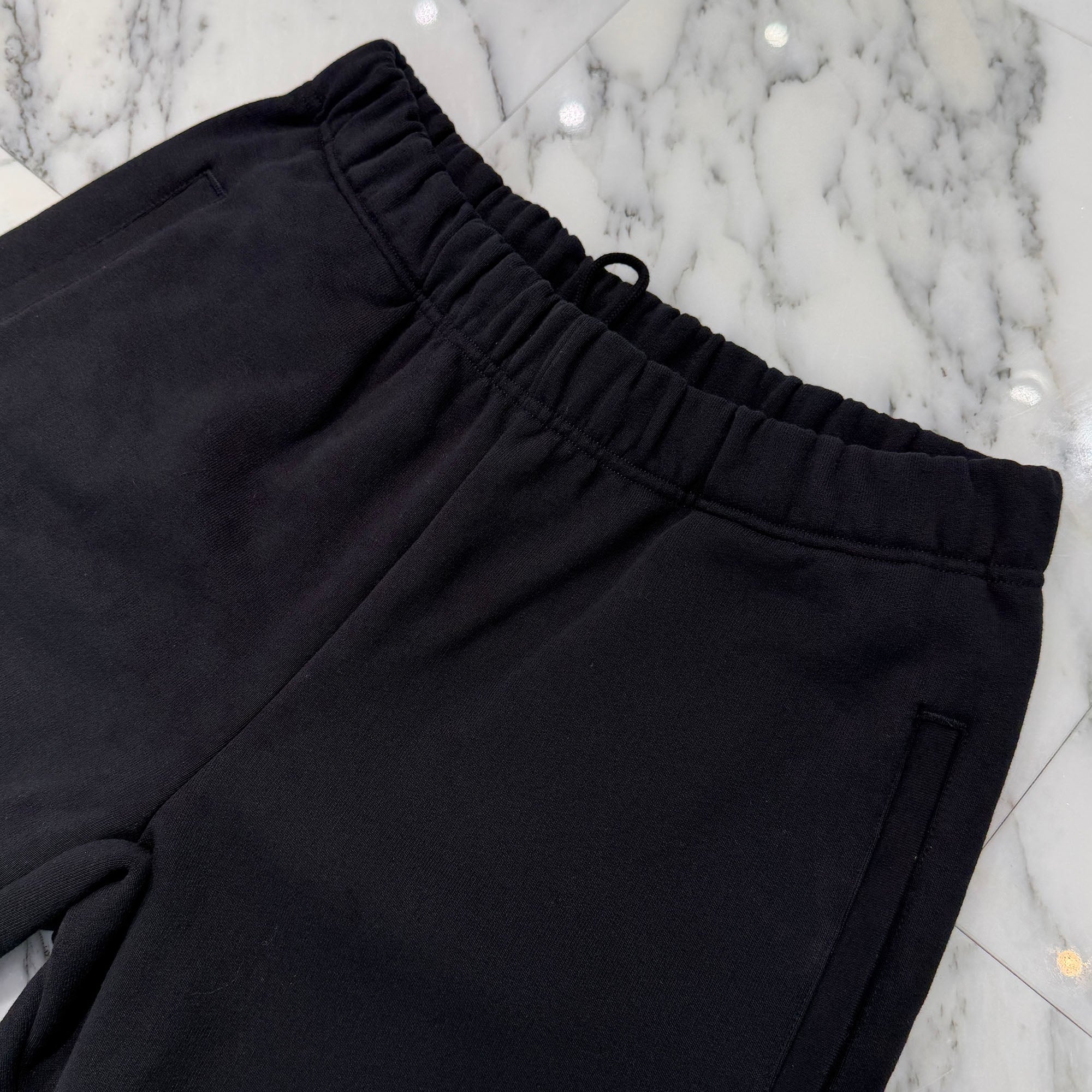 CHROME HEARTS Y NOT Triple Cross Leather Patch Sweat Shorts Size XL クロムハーツ ワイノット トリプルクロス レザーパッチ スウェットショーツ サイズXL