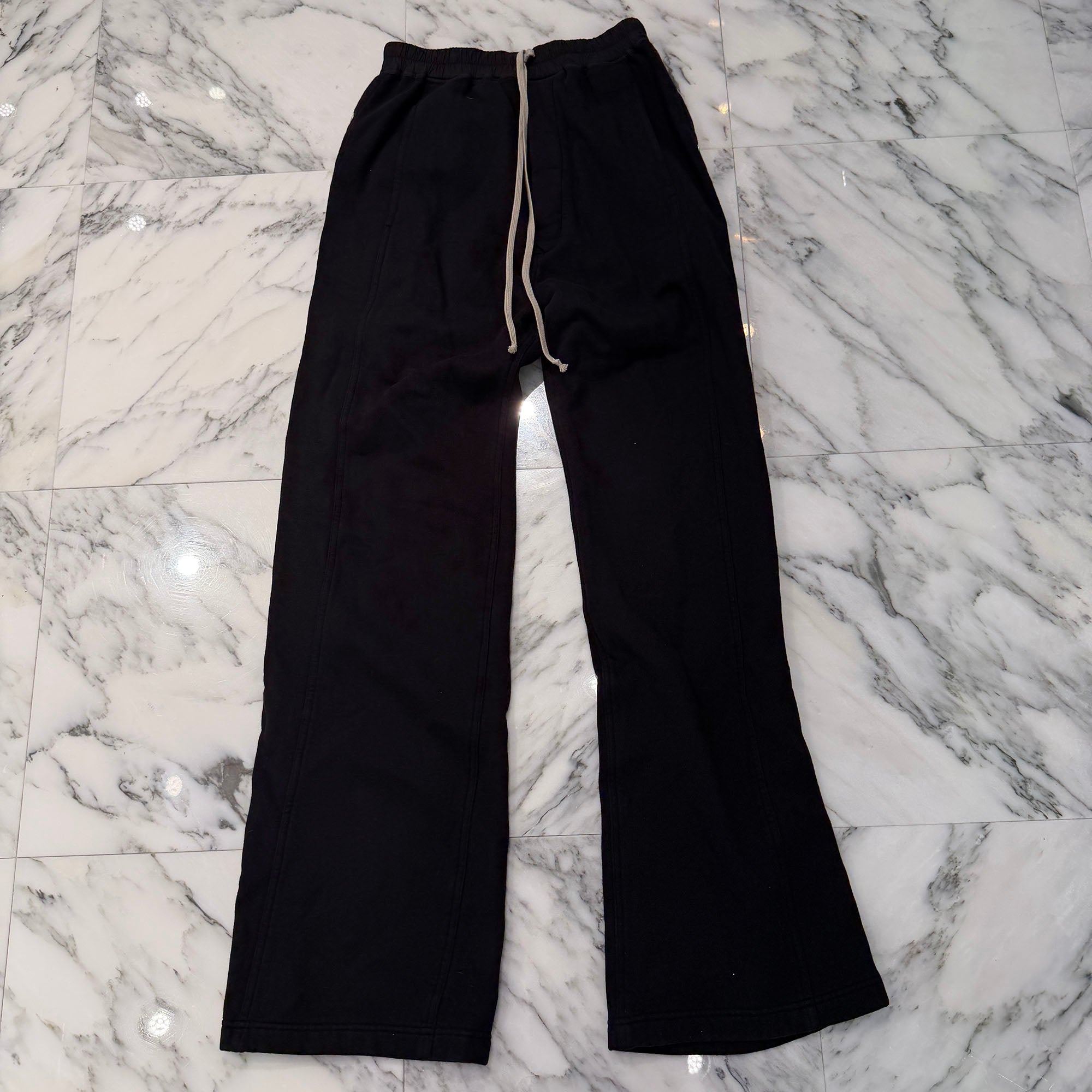 Rick Owens DRKSHDW 2025SS Cotton Sweat Pusher Pants DU01E3393-F Size XS リックオウエンス ダークシャドウ コットン スウェット プッシャーパンツ サイズXS