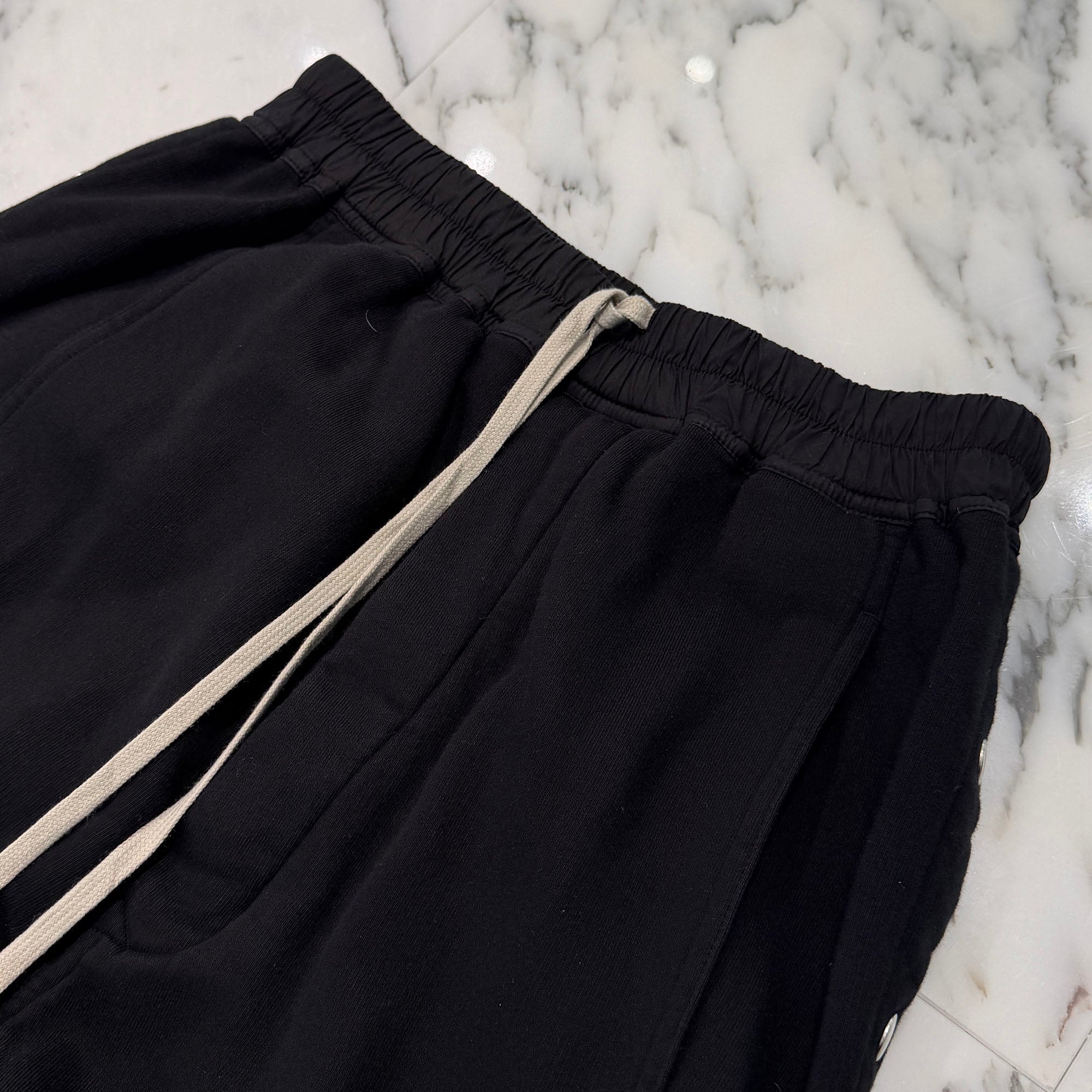 Rick Owens DRKSHDW 2025SS Cotton Sweat Pusher Pants DU01E3393-F Size XS リックオウエンス ダークシャドウ コットン スウェット プッシャーパンツ サイズXS