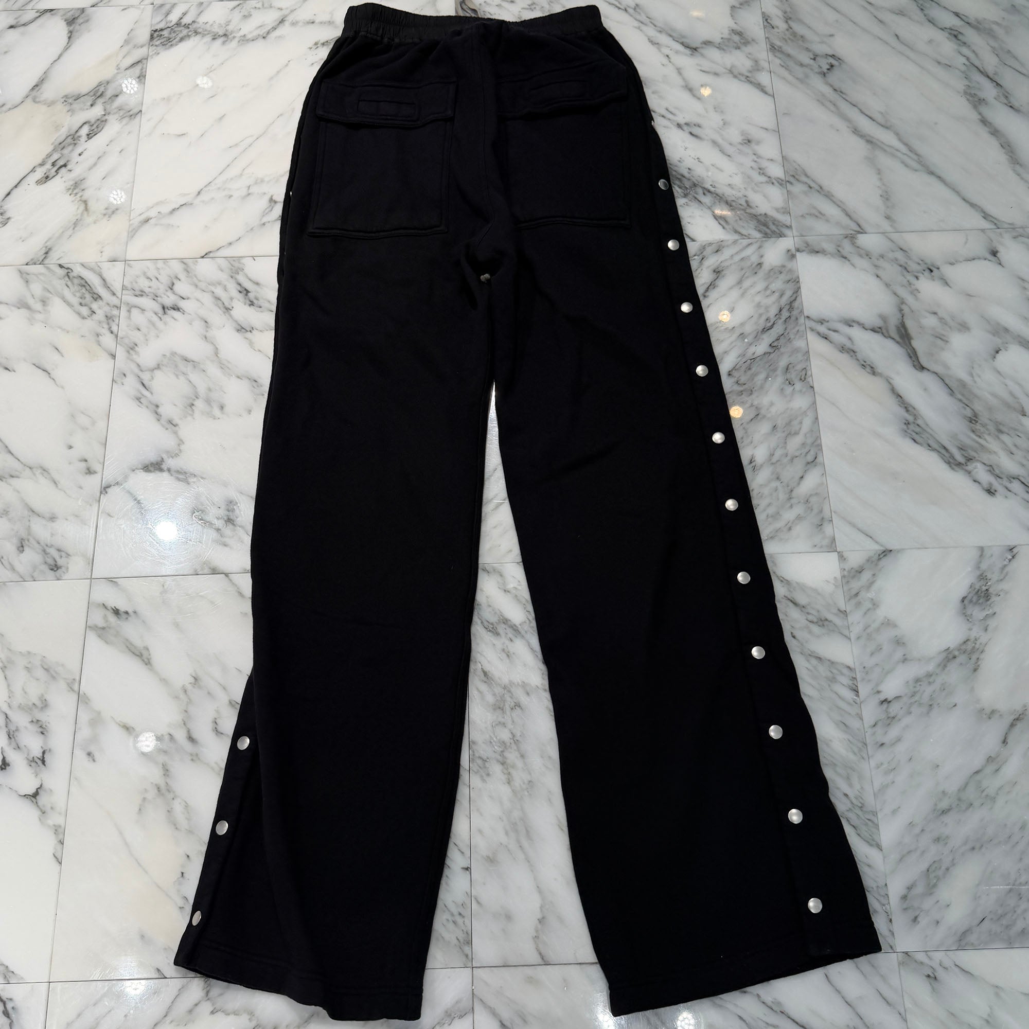 Rick Owens DRKSHDW 2025SS Cotton Sweat Pusher Pants DU01E3393-F Size XS リックオウエンス ダークシャドウ コットン スウェット プッシャーパンツ サイズXS