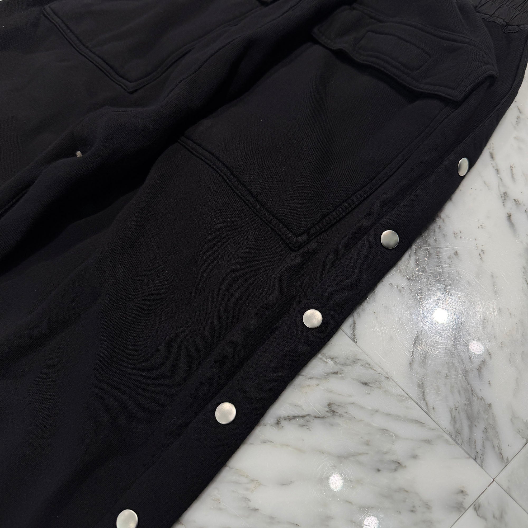 Rick Owens DRKSHDW 2025SS Cotton Sweat Pusher Pants DU01E3393-F Size XS リックオウエンス ダークシャドウ コットン スウェット プッシャーパンツ サイズXS