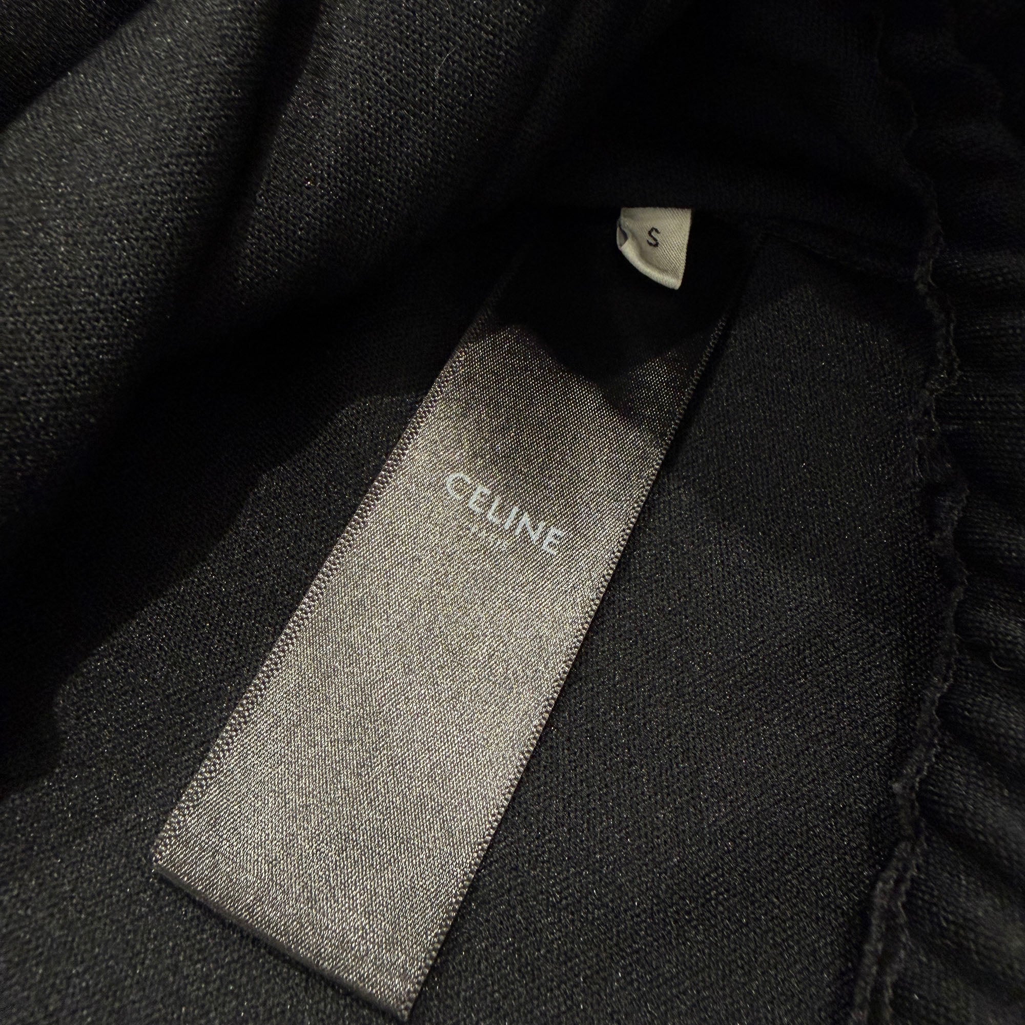 CELINE 2024SS Logo Embroidery Zip Up Truck Jacket 2Y4901210 Size S セリーヌ ロゴ刺繡 ジップアップ トラック ジャケット サイズS
