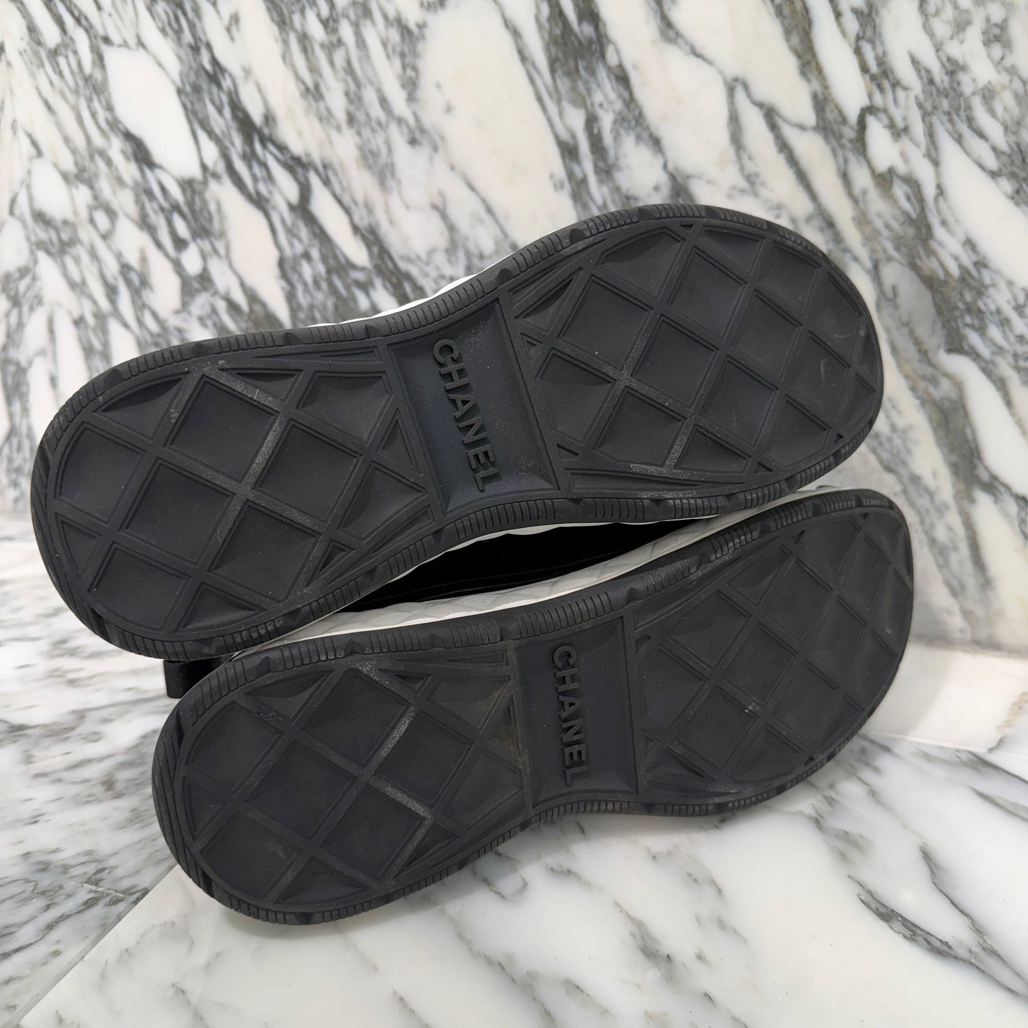 CHANEL 2023AW CoCo Mark Low Cut Lace Up Sneakers G45331 B14494 Size 41 (約：25.5cm～26.0cm) シャネル ココマーク ローカット レースアップ スニーカー サイズ41 (約：25.5cm～26.0cm)