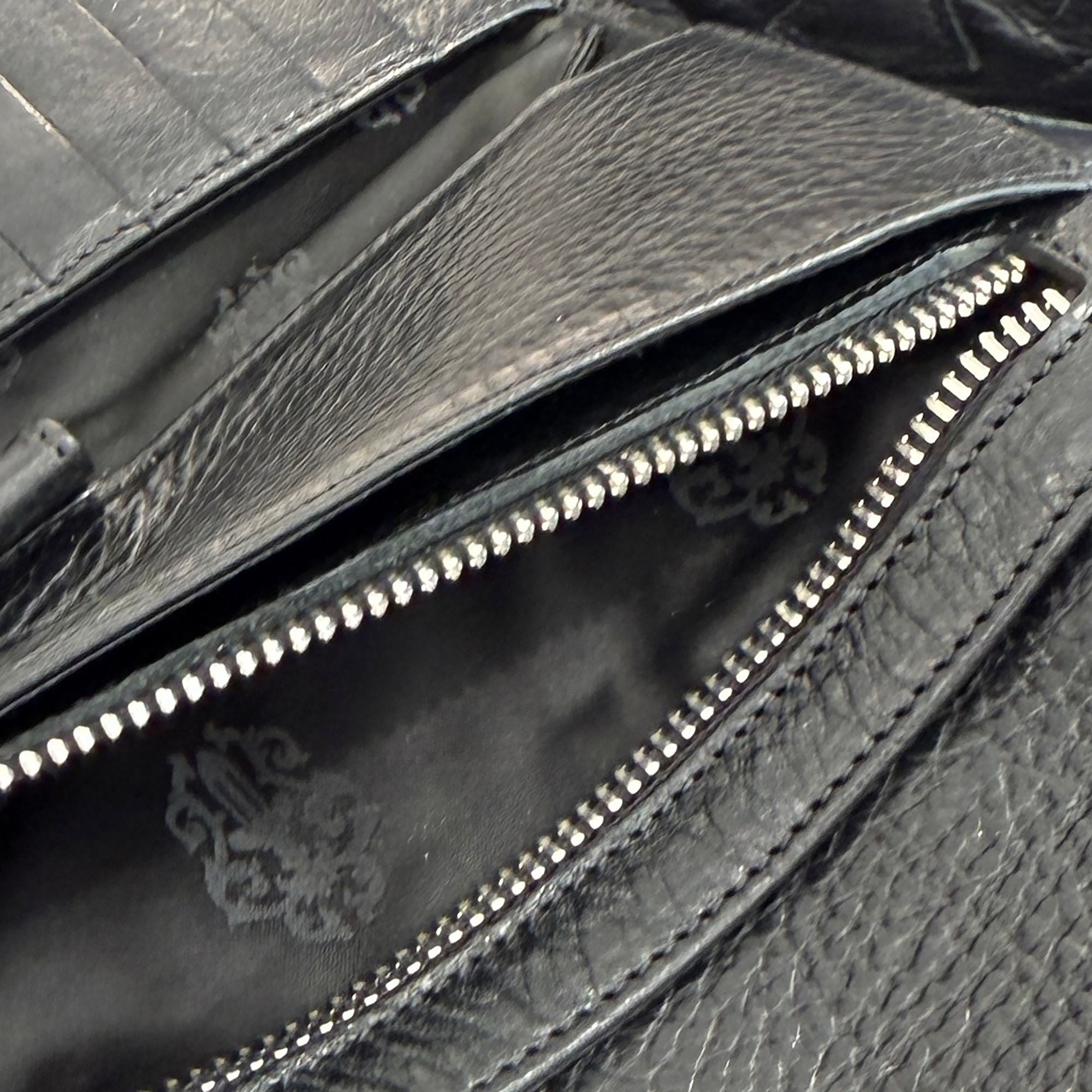 CHROME HEARTS Wave Cross Ball Wallet クロムハーツ ウェーブクロスボール ウォレット