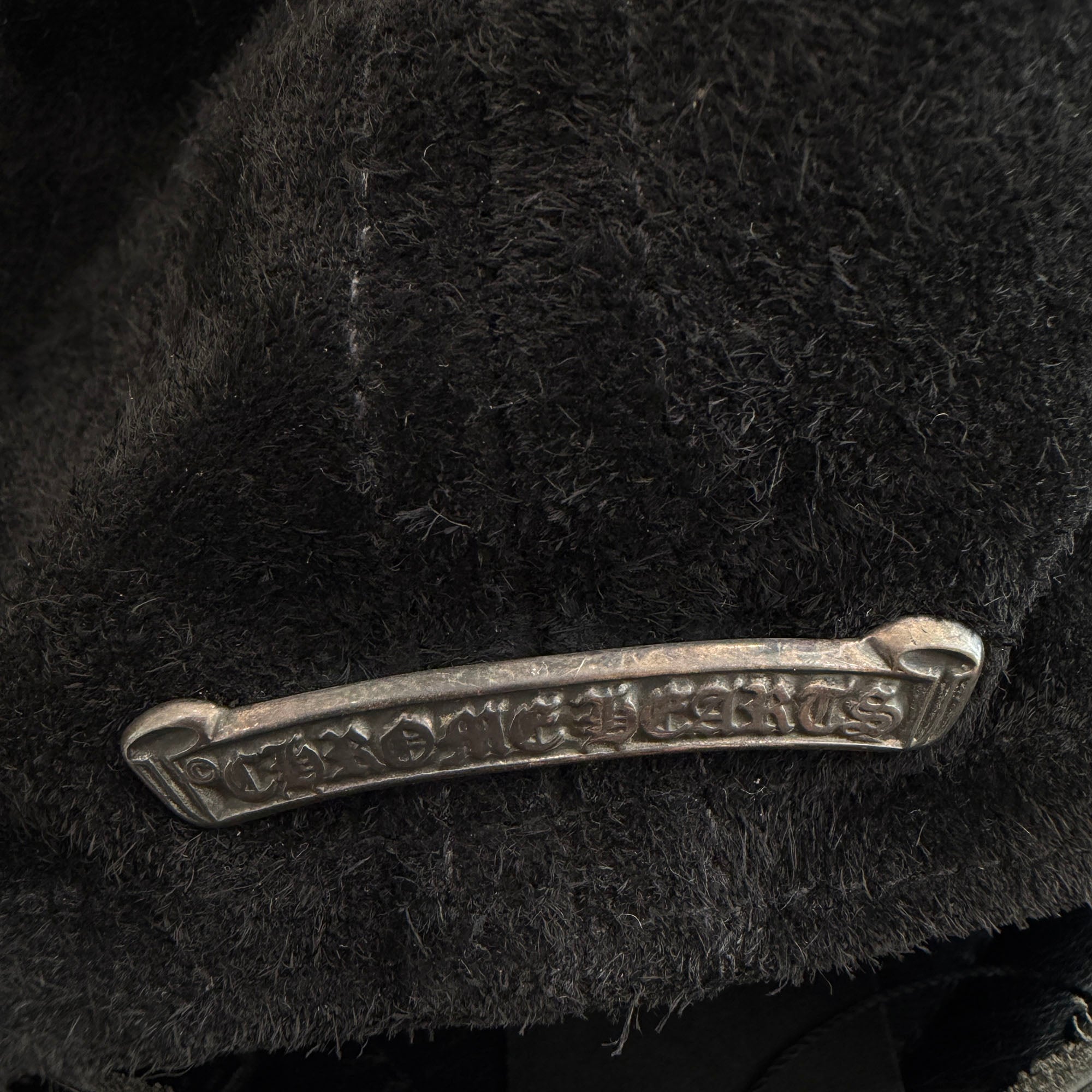 CHROME HEARTS Dagger Suede Trucker Cap Size ONE SIZE (53-60) クロムハーツ ダガースエードトラッカーキャップ サイズONE SIZE (53-60)