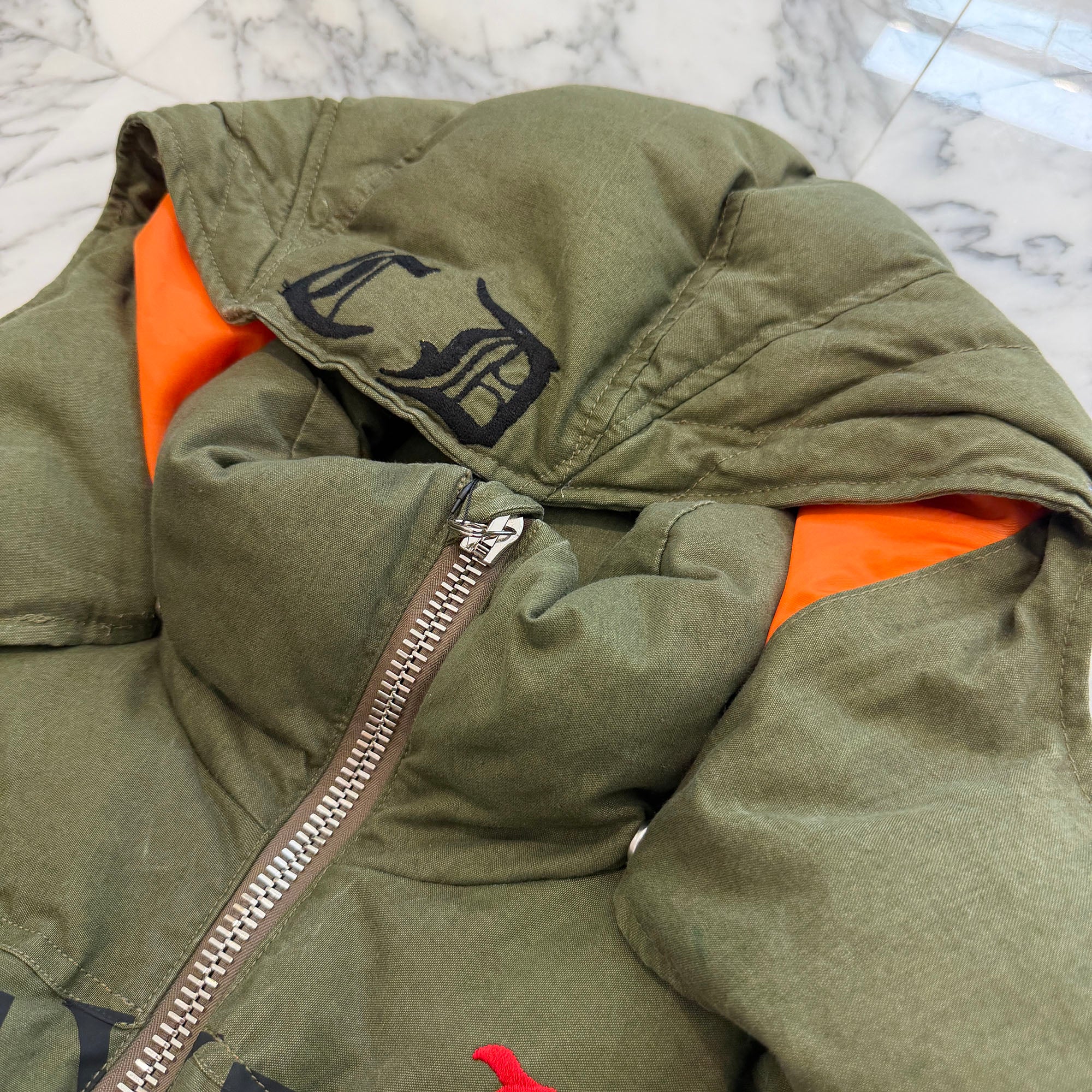 READYMADE × Cali Thornhill 2019AW Dewitt Down Jacket RE-CD-KH-00-90 Size 2 レディメイド × カリ・ソーンヒル・デュイット デウィット ダウンジャケット サイズ2