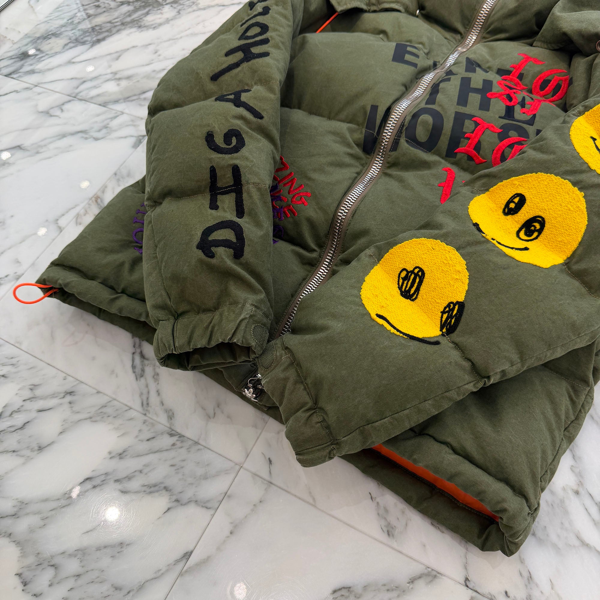 READYMADE × Cali Thornhill 2019AW Dewitt Down Jacket RE-CD-KH-00-90 Size 2 レディメイド × カリ・ソーンヒル・デュイット デウィット ダウンジャケット サイズ2