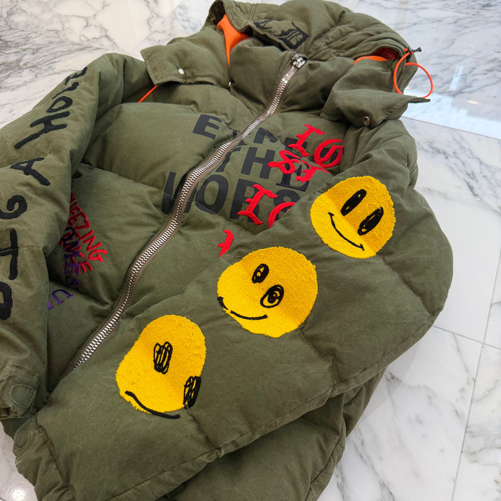 READYMADE × Cali Thornhill 2019AW Dewitt Down Jacket RE-CD-KH-00-90 Size 2 レディメイド × カリ・ソーンヒル・デュイット デウィット ダウンジャケット サイズ2