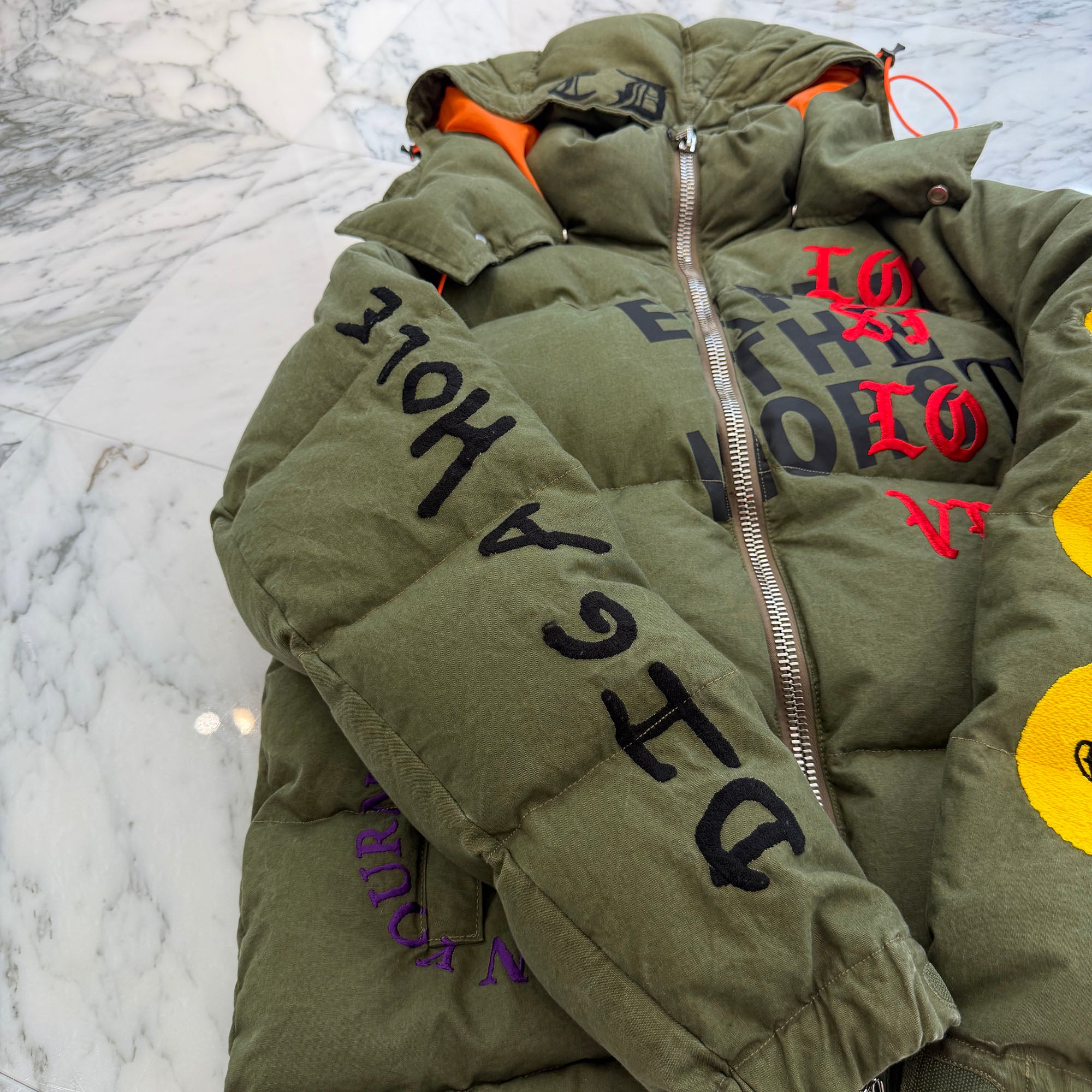 READYMADE × Cali Thornhill 2019AW Dewitt Down Jacket RE-CD-KH-00-90 Size 2 レディメイド × カリ・ソーンヒル・デュイット デウィット ダウンジャケット サイズ2