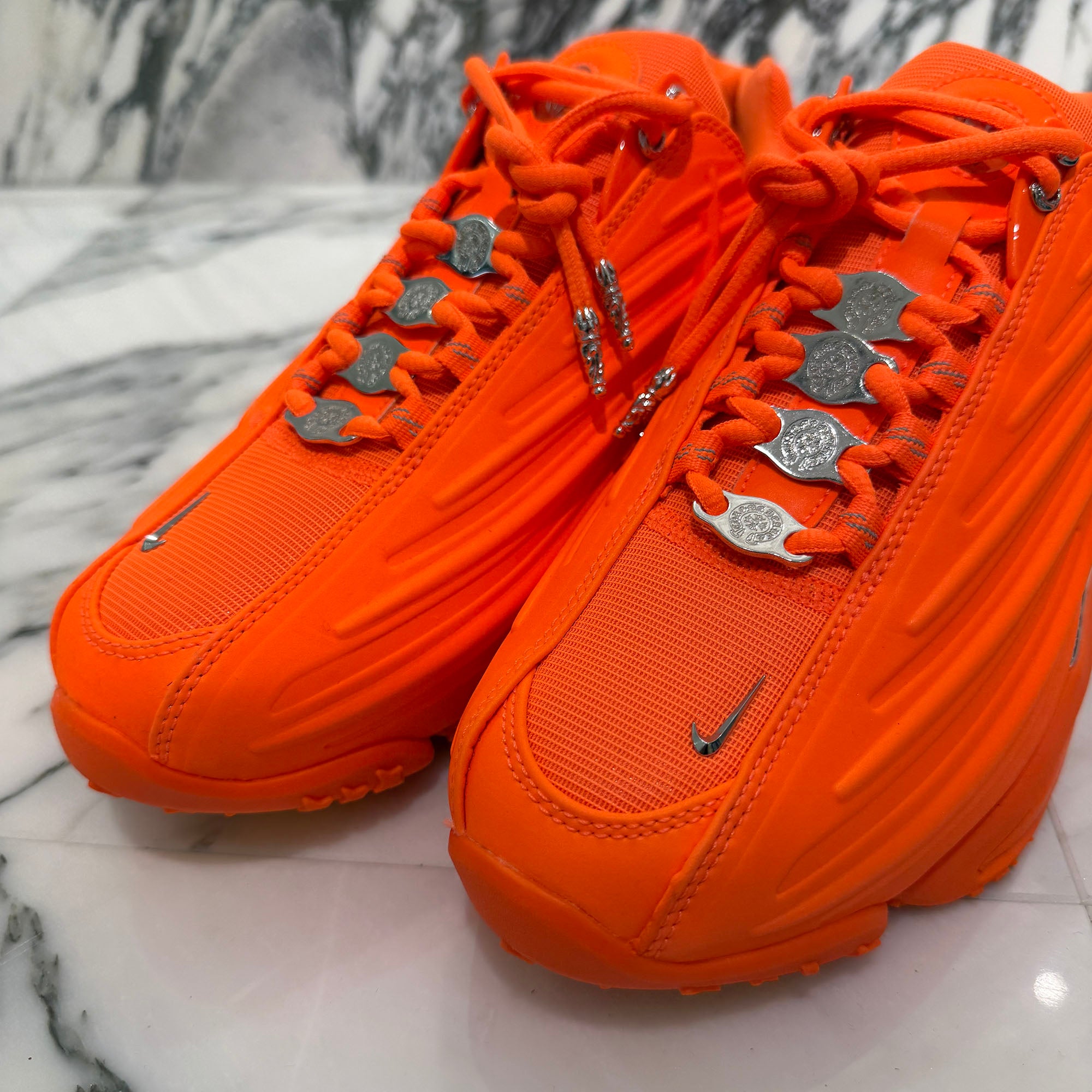 CHROME HEARTS × NIKE × Drake NOCTA 2026SS Hot Step 2 "Total Orange" Sneakers Size 8.5(26.5cm) クロムハーツ×ナイキ×ドレイク ノクタ ホットステップ2 "トータルオレンジ" スニーカー サイズ8.5(26.5cm)