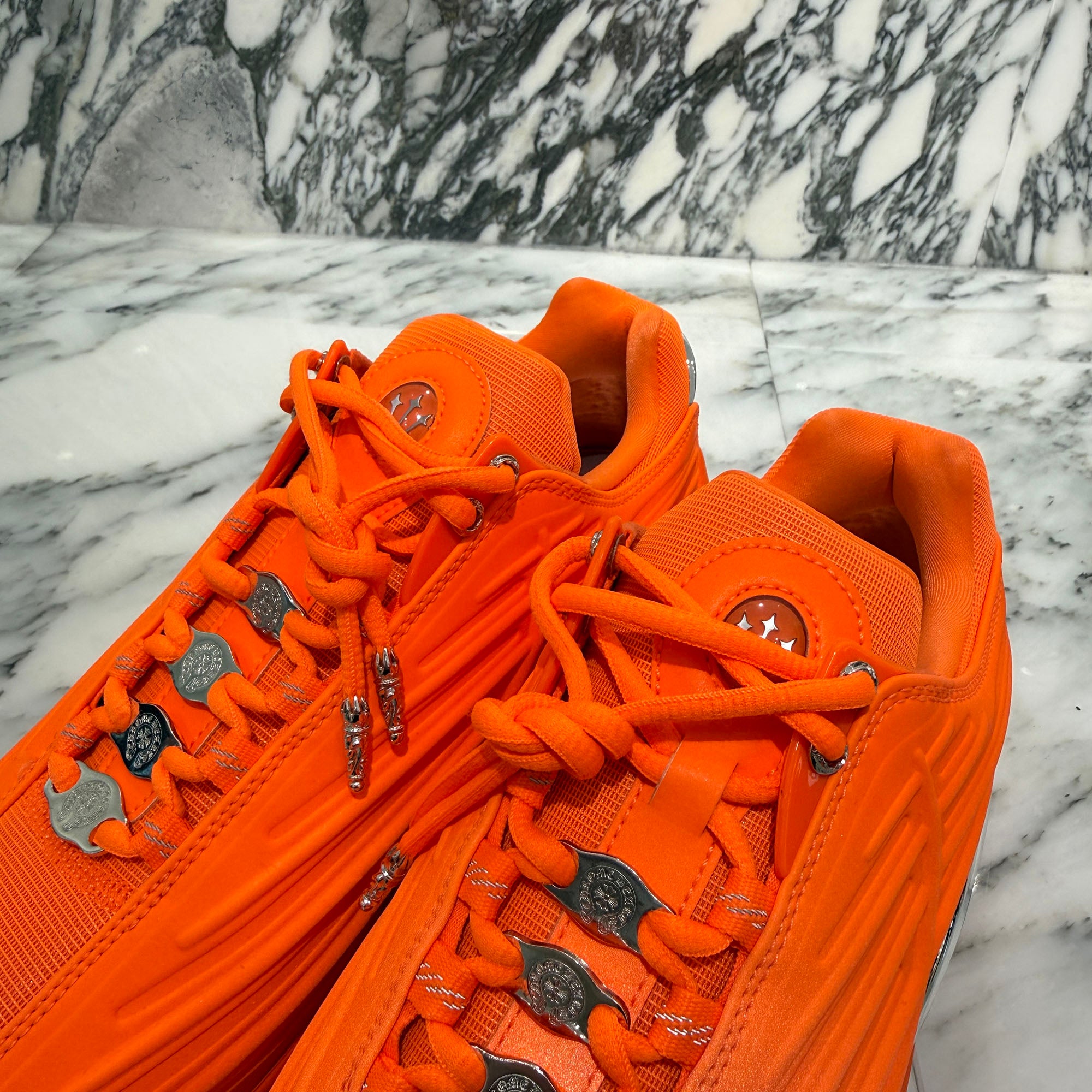 CHROME HEARTS × NIKE × Drake NOCTA 2026SS Hot Step 2 "Total Orange" Sneakers Size 8.5(26.5cm) クロムハーツ×ナイキ×ドレイク ノクタ ホットステップ2 "トータルオレンジ" スニーカー サイズ8.5(26.5cm)