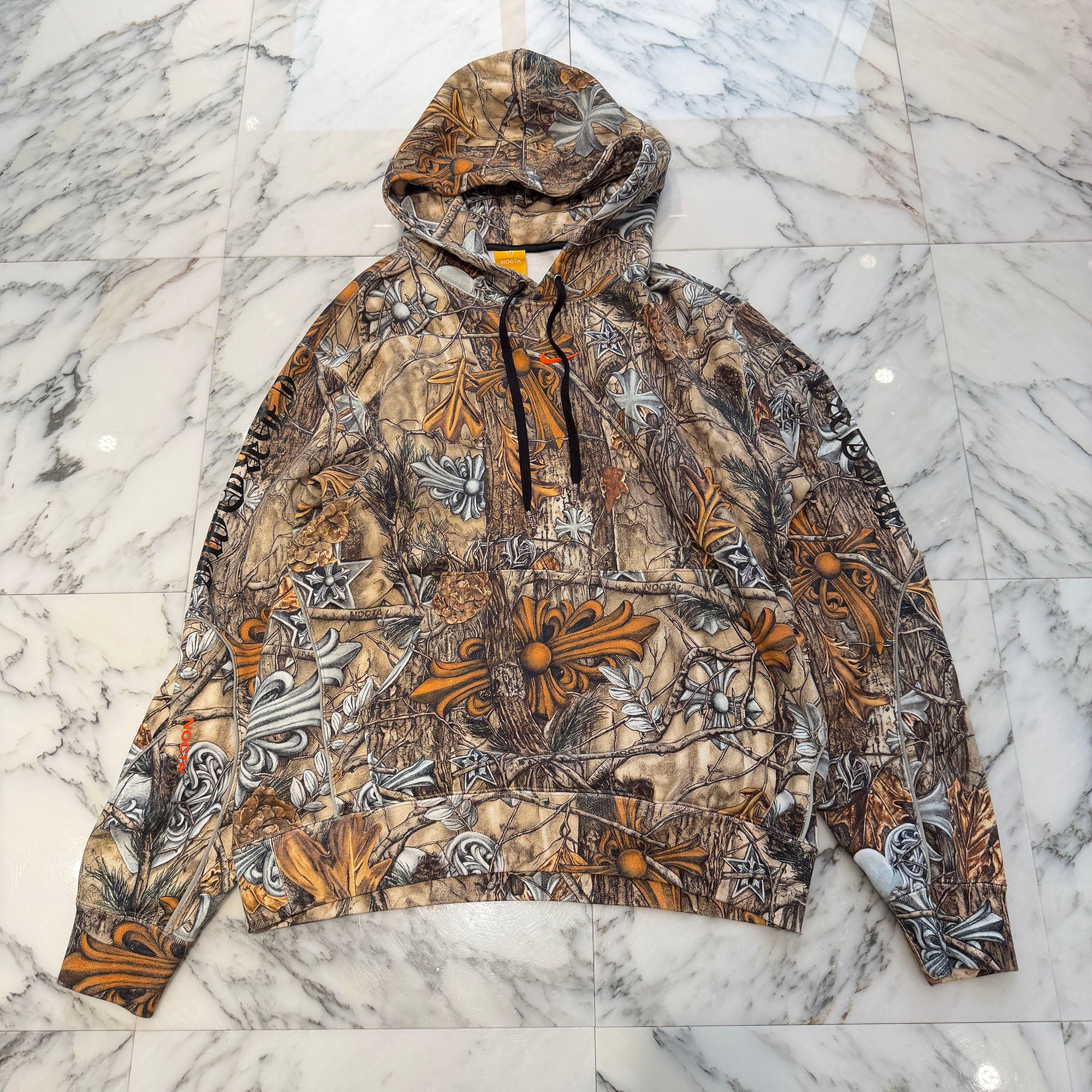 CHROME HEARTS × NIKE × Drake NOCTA 2026SS Camo Horseshoe Pullover Hoodie Size L クロムハーツ×ナイキ×ドレイク ノクタ カモホースシュープルオーバーフーディー サイズL