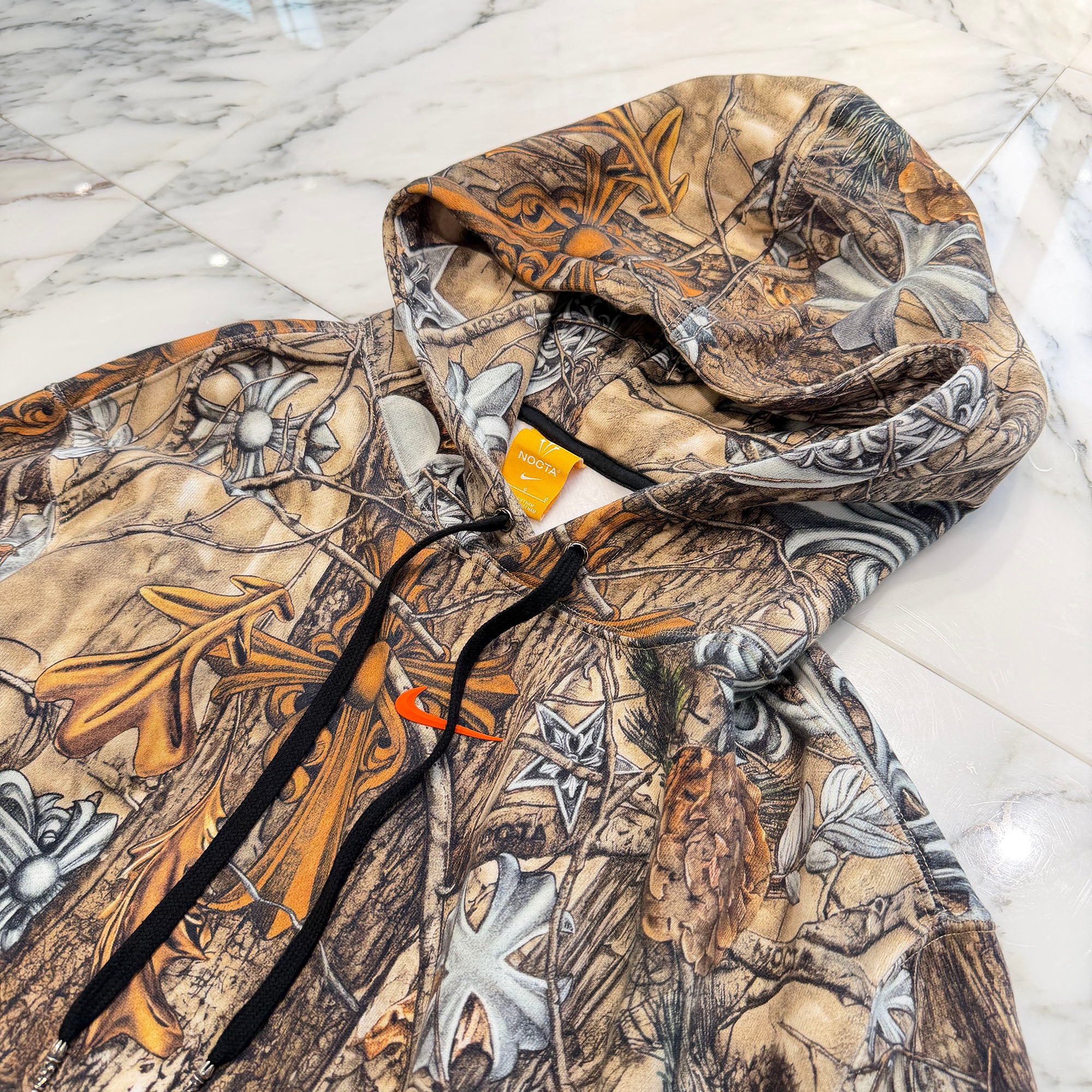 CHROME HEARTS × NIKE × Drake NOCTA 2026SS Camo Horseshoe Pullover Hoodie Size L クロムハーツ×ナイキ×ドレイク ノクタ カモホースシュープルオーバーフーディー サイズL
